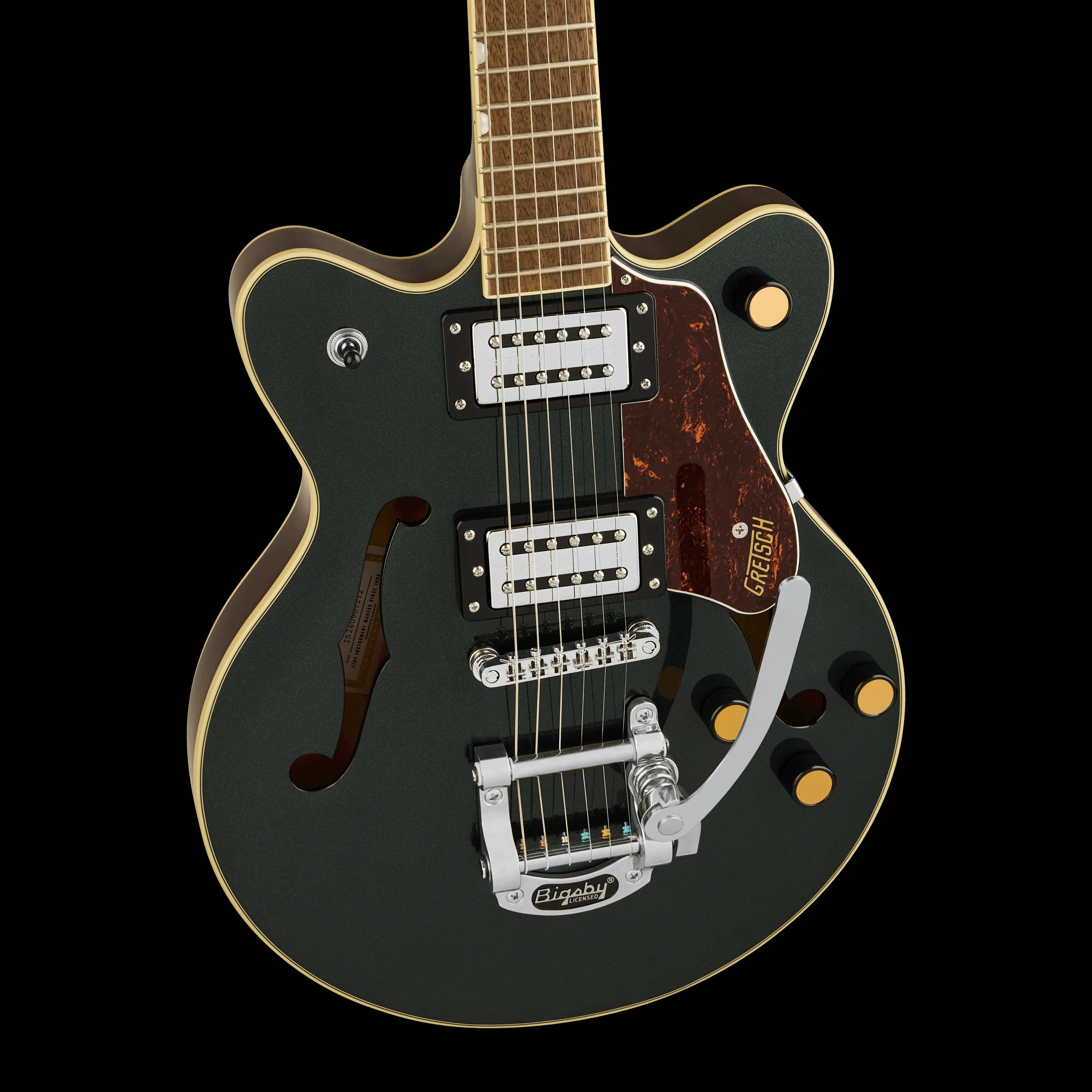 Gretsch G2655T Streamliner Center Block Jr. Double-Cut Cadillac Green Electric Guitar - Image 3