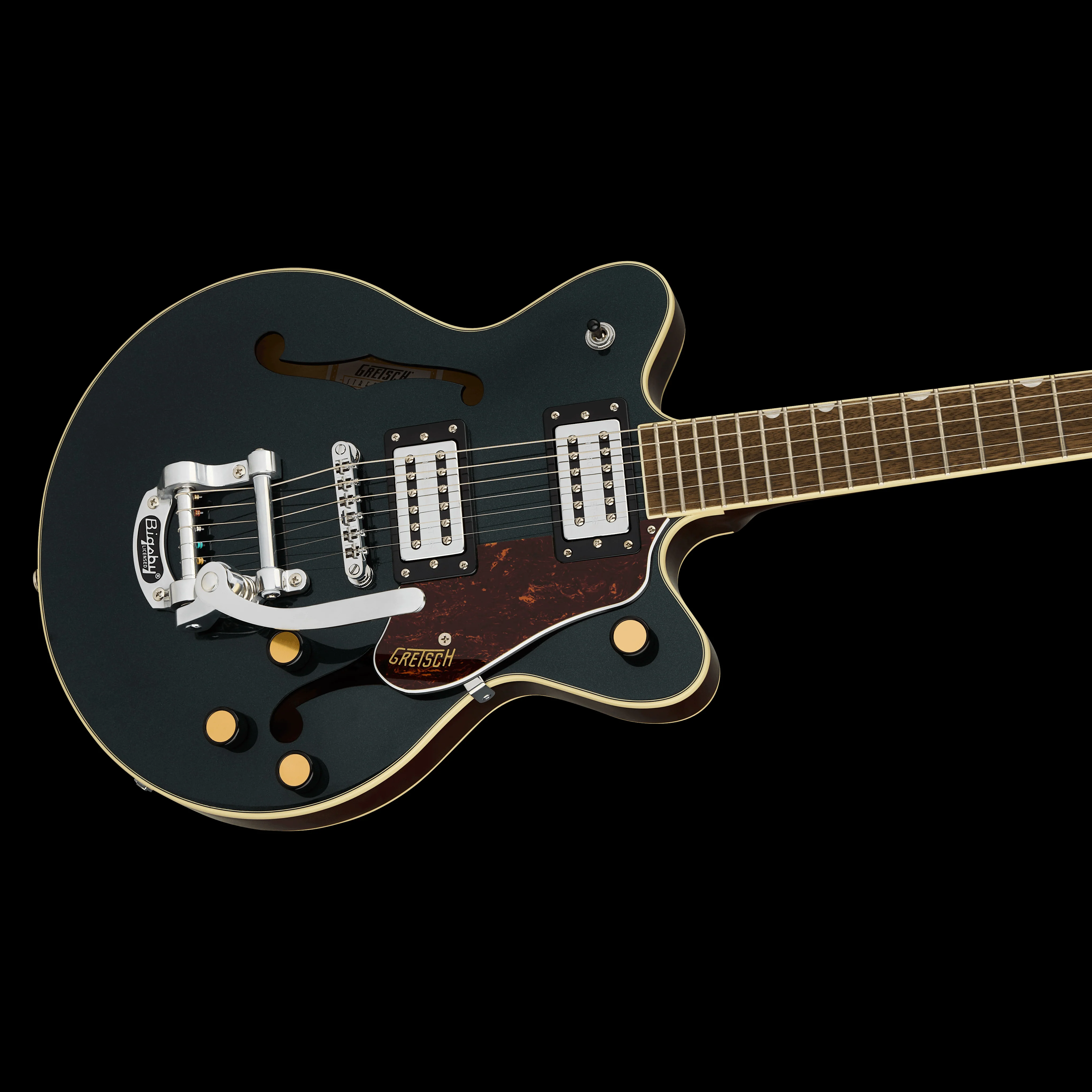 Gretsch G2655T Streamliner Center Block Jr. Double-Cut Cadillac Green Electric Guitar - Image 4
