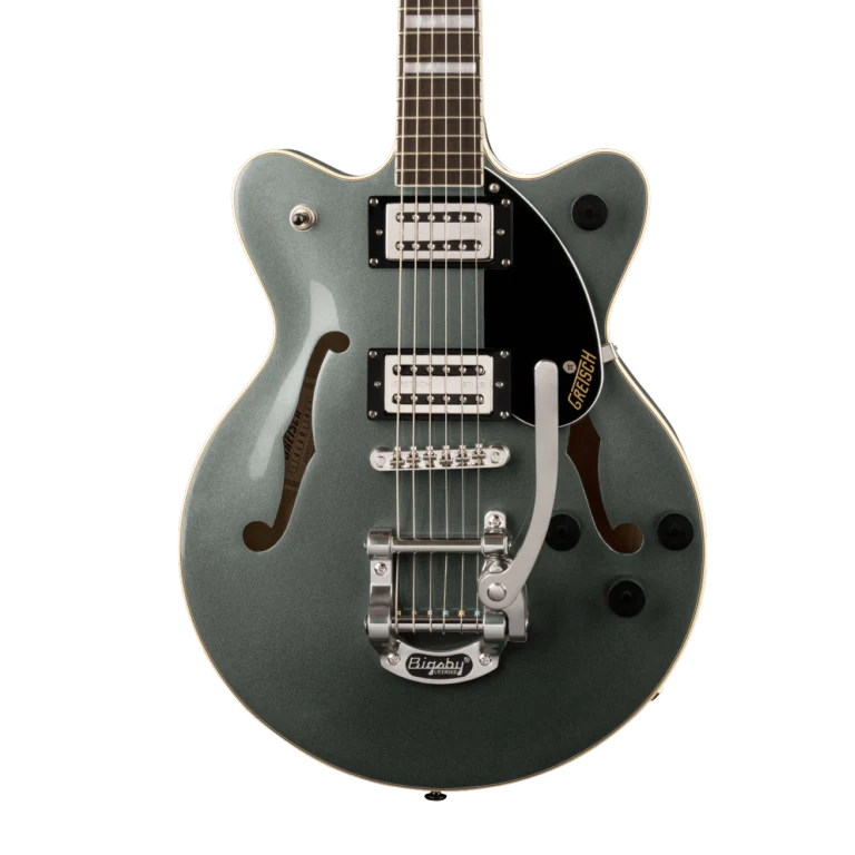 Gretsch G2655T Streamliner Center Block Jr. Double-Cut with Bigsby Stirling Green