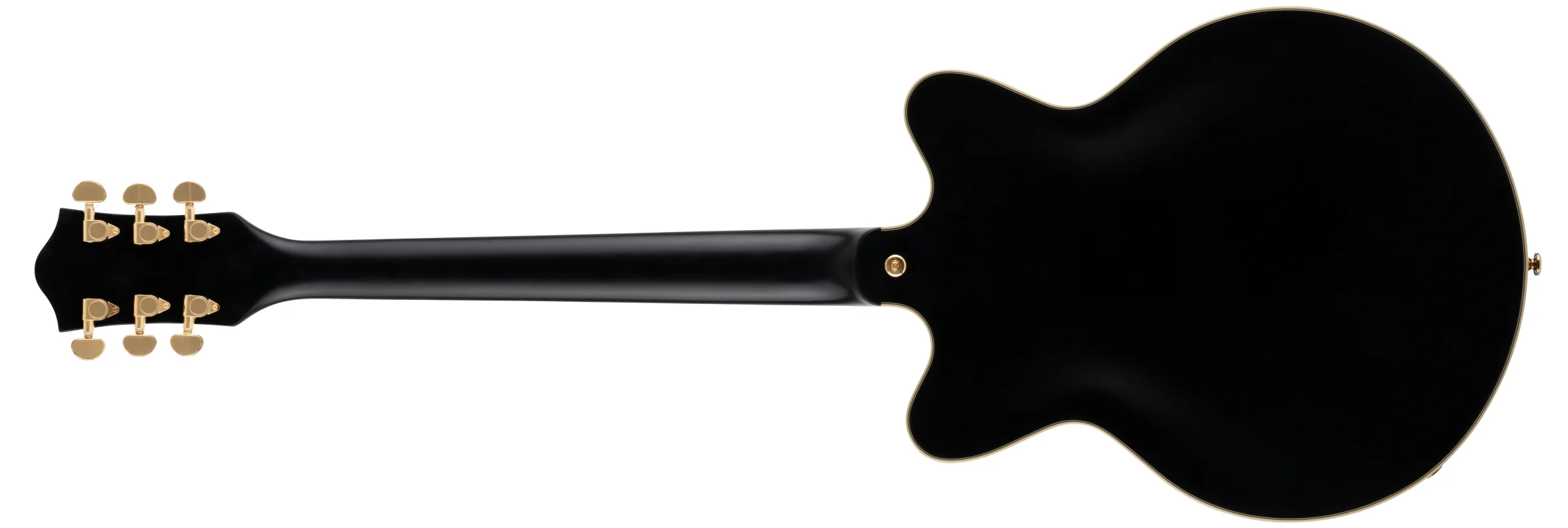 DISC - Gretsch G2655TG-P90  Limited Edition Streamliner Center Block Jr. w/ Bigsby Matte Black Electric Guitar - Image 4