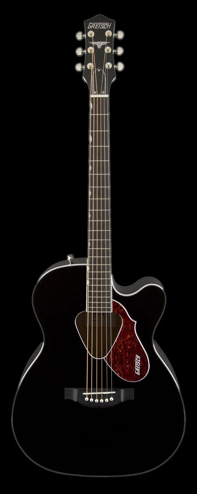 Gretsch G5013CE Rancher Jr. Cutaway Acoustic Electric Fishman Pickup System Black - Image 3