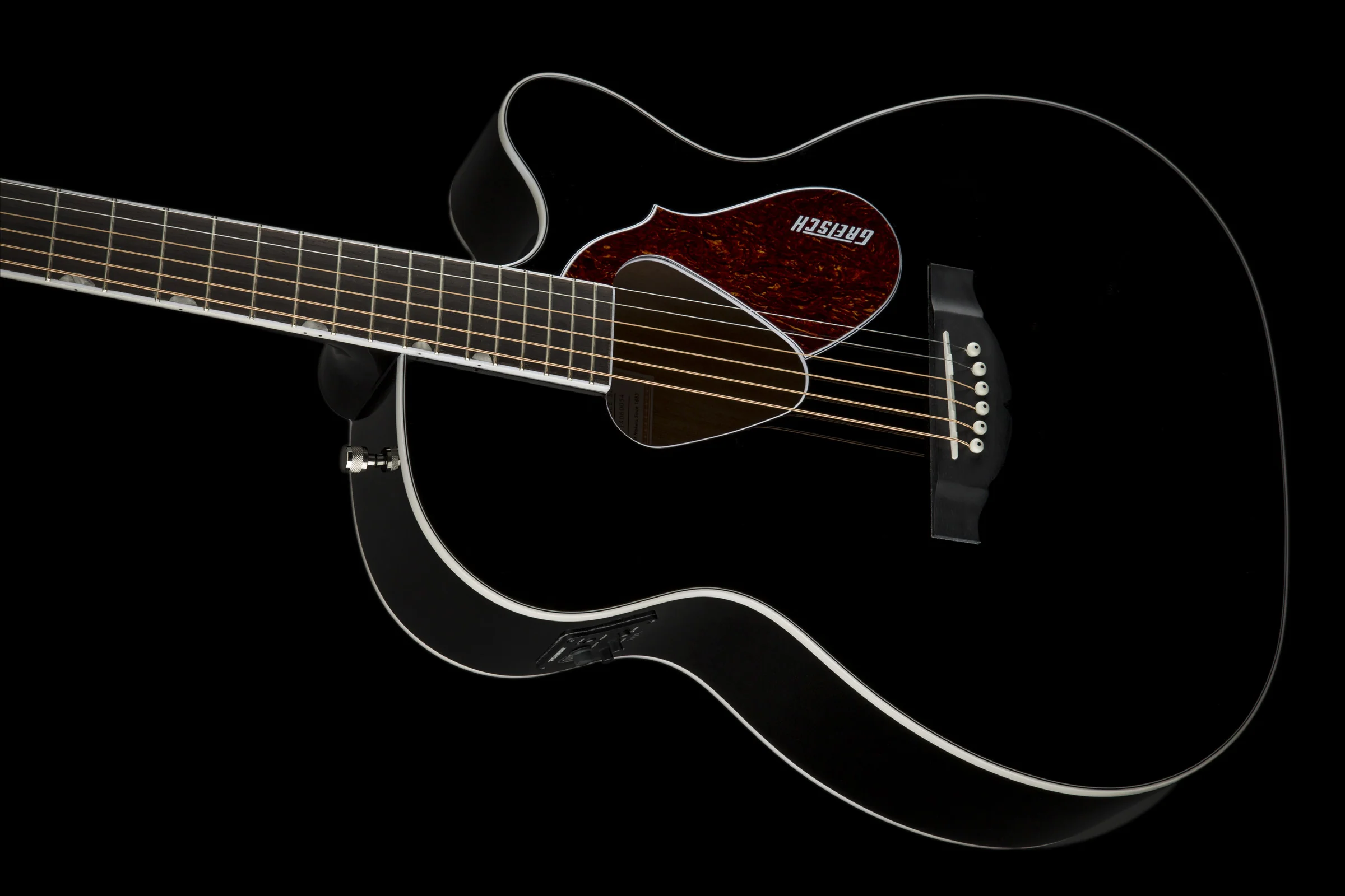 Gretsch G5013CE Rancher Jr. Cutaway Acoustic Electric Fishman Pickup System Black - Image 4