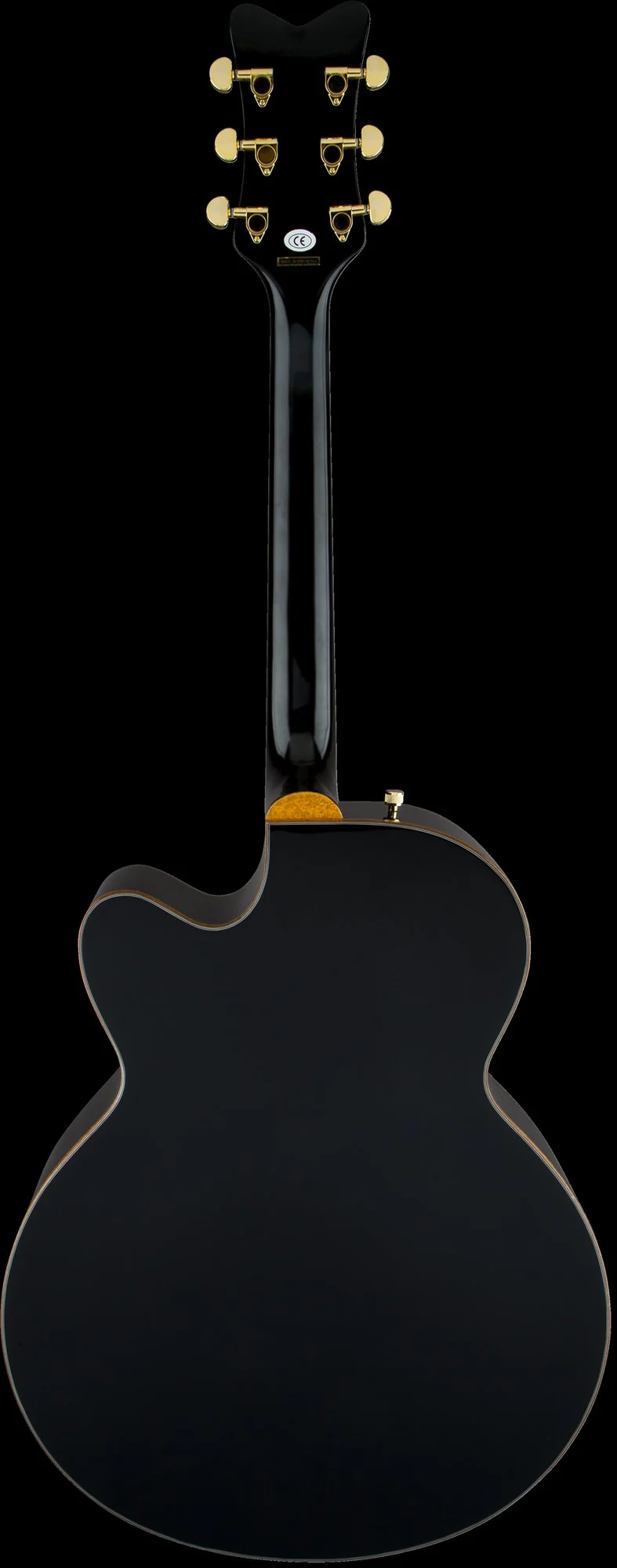Gretsch G5022CBFE Rancher Falcon Jumbo Cutaway Acoustic Electric Guitar Black - Image 9