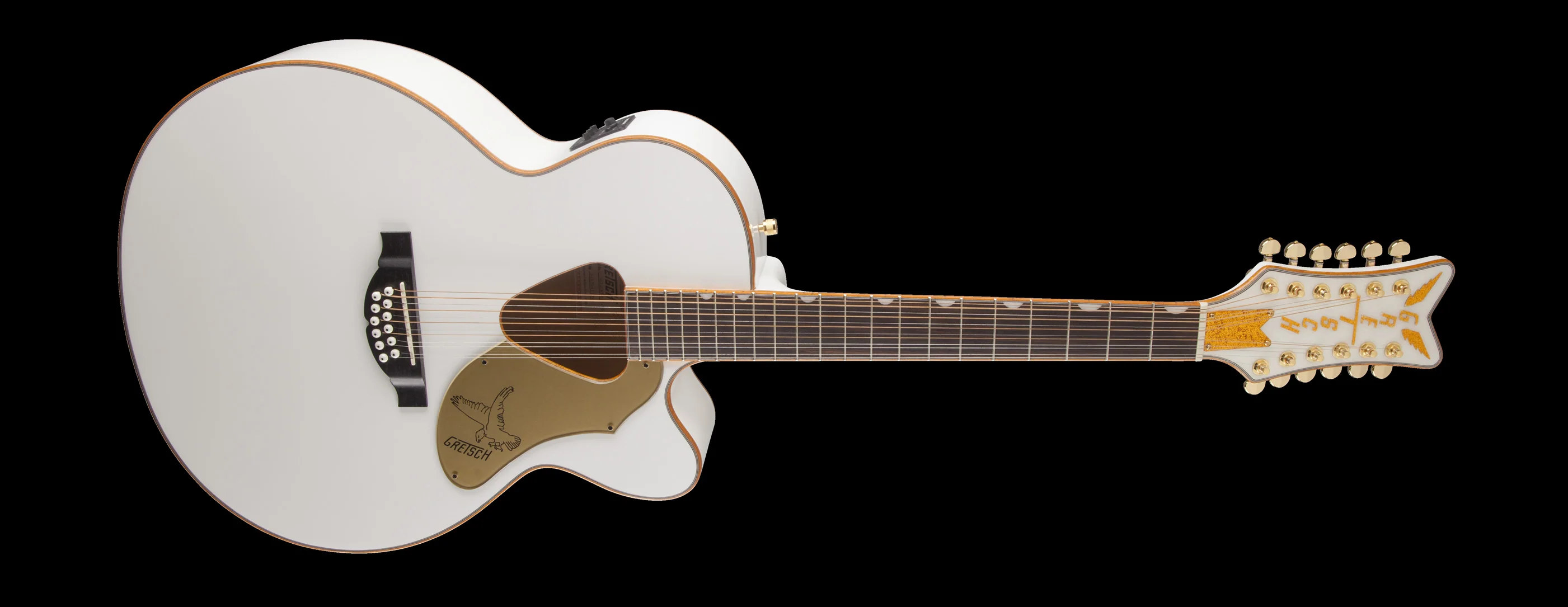 Gretsch G5022CWFE-12 Rancher Falcon Jumbo 12-String Cutaway Acoustic Electric Guitar - Image 3