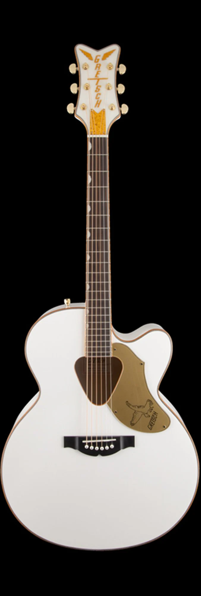 Gretsch G5022CWFE Rancher White Falcon Jumbo Acoustic Electric Guitar - Image 2