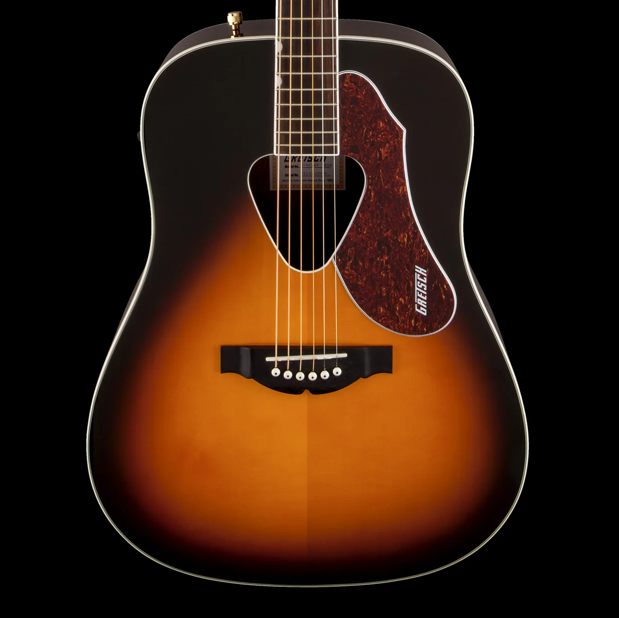 Gretsch G5024E Rancher Dreadnought Electric Fishman Pickup System Sunburst Acoustic Electric Guitar