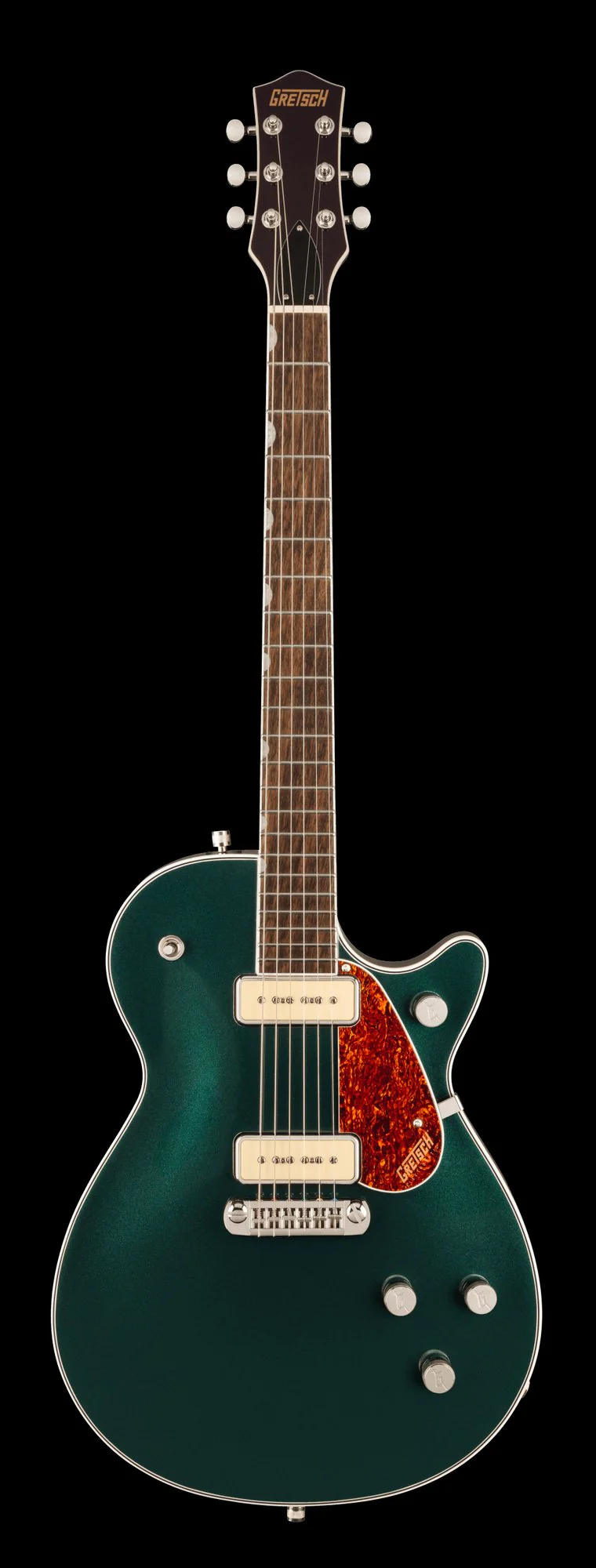 Gretsch G5210-P90 Electromatic Jet Two 90 Single-Cut with Wraparound Cadillac Green - Image 2