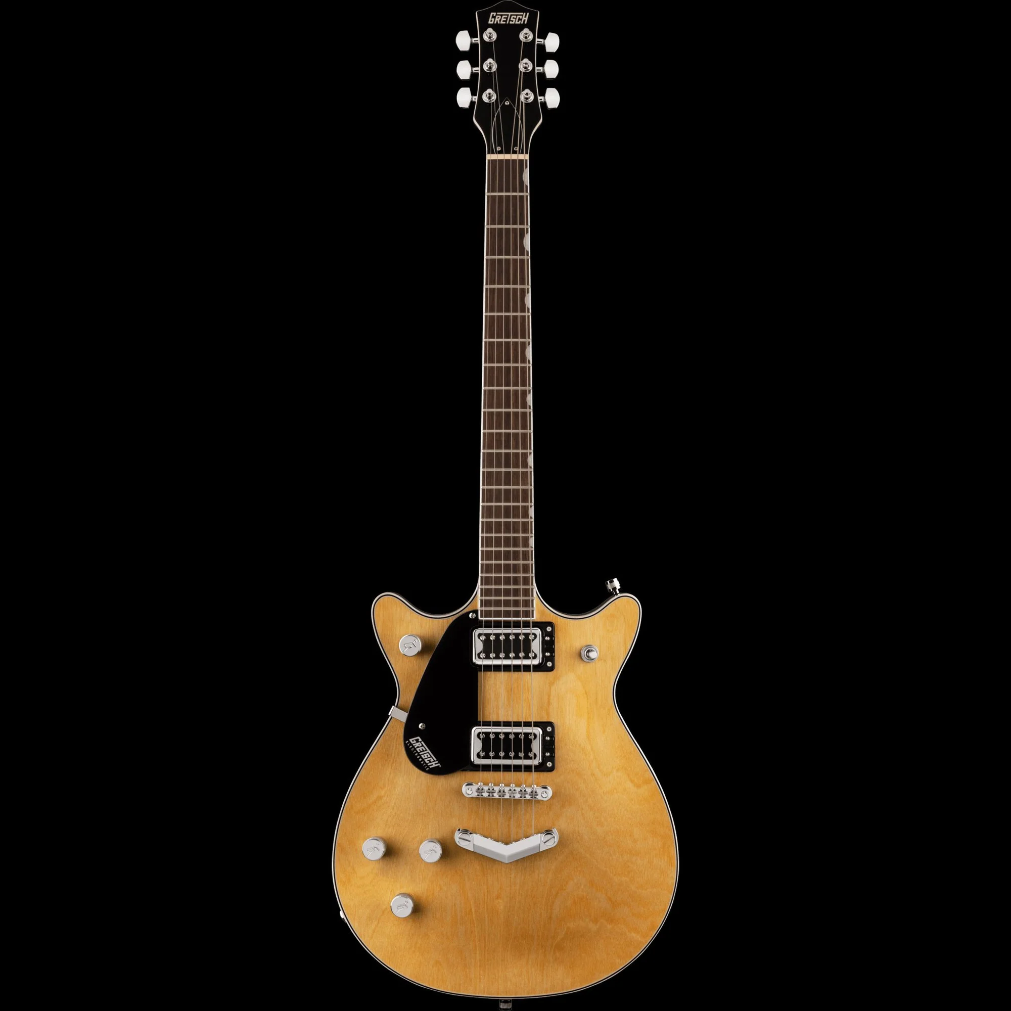 Gretsch G5222LH Electromatic Double Jet BT with V-Stoptail Left-Handed Natural - Image 2