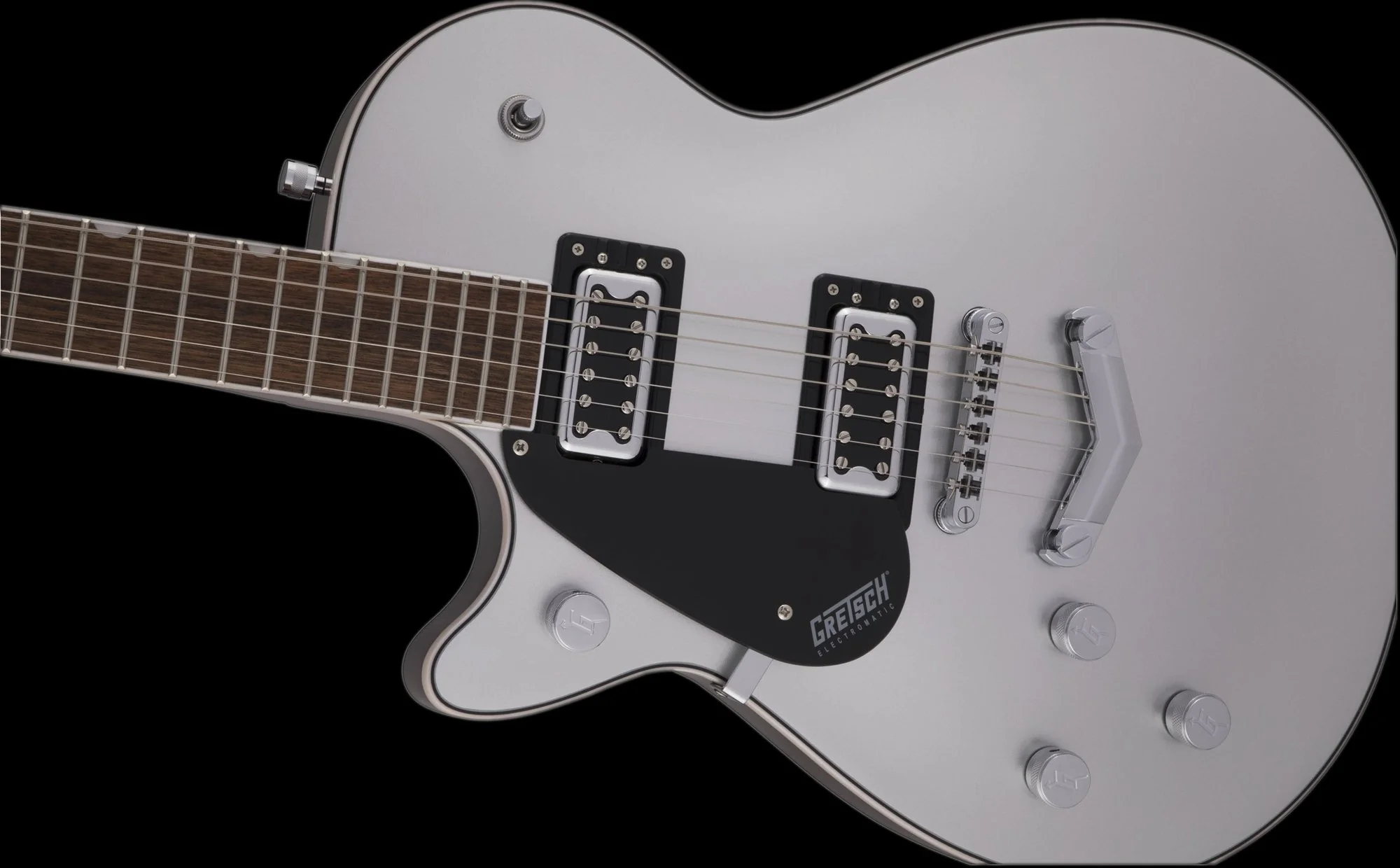 Gretsch G5230LH Electromatic Jet FT Single-Cut Airline Silver Left-Handed Guitar - Image 4