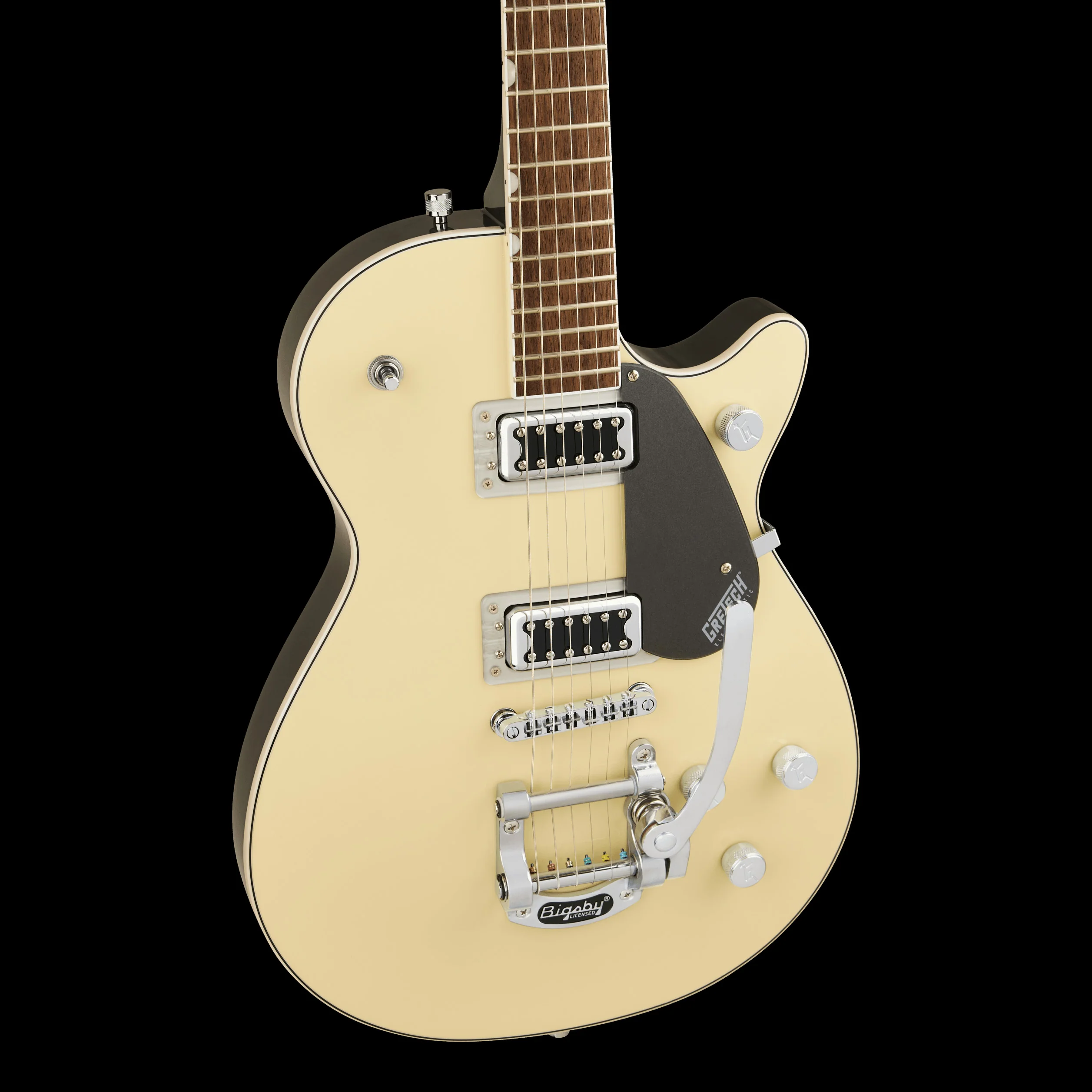Gretsch G5230T Electromatic Jet FT Single-Cut Two-Tone Vintage White/ London Grey Electric Guitar - Image 3