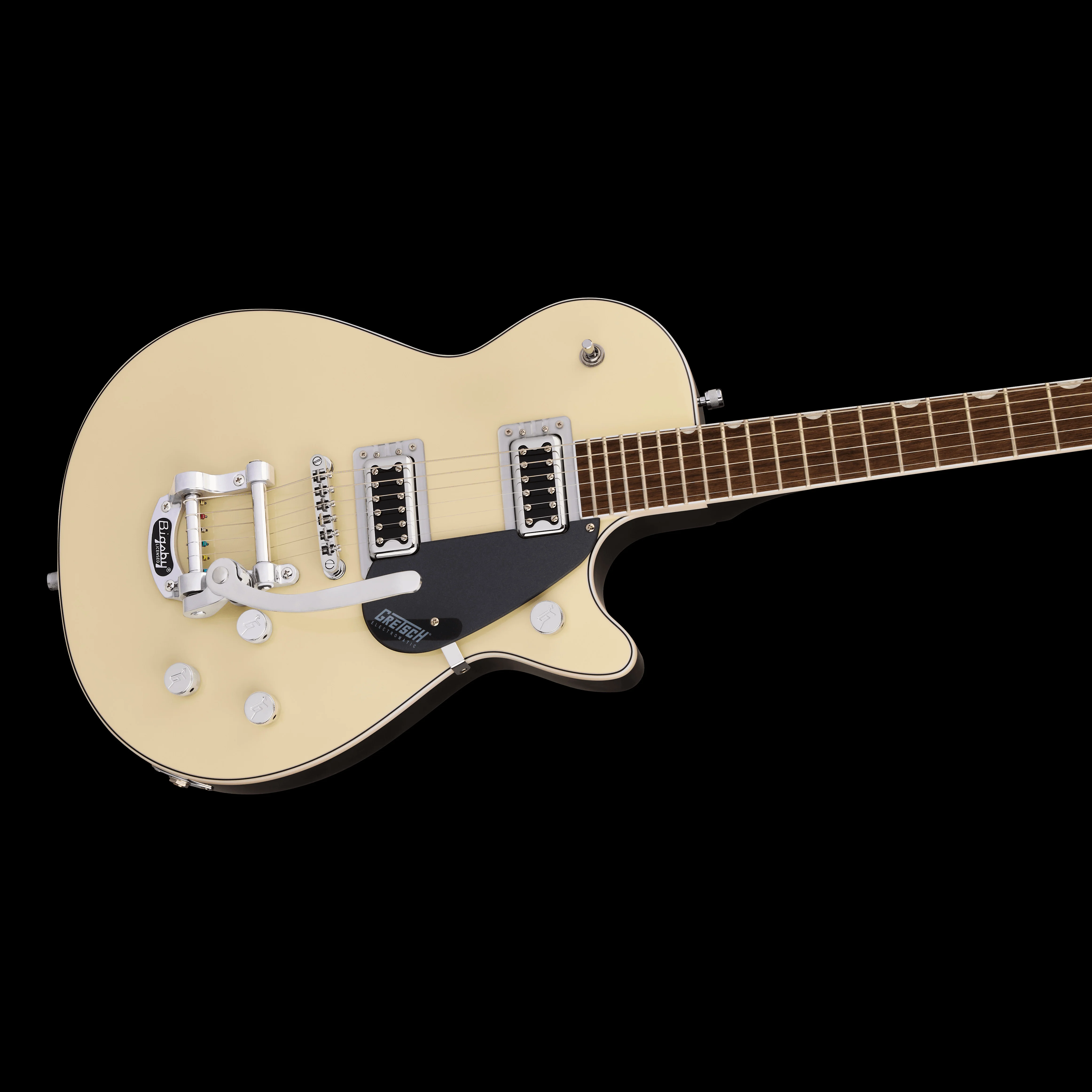 Gretsch G5230T Electromatic Jet FT Single-Cut Two-Tone Vintage White/ London Grey Electric Guitar - Image 4