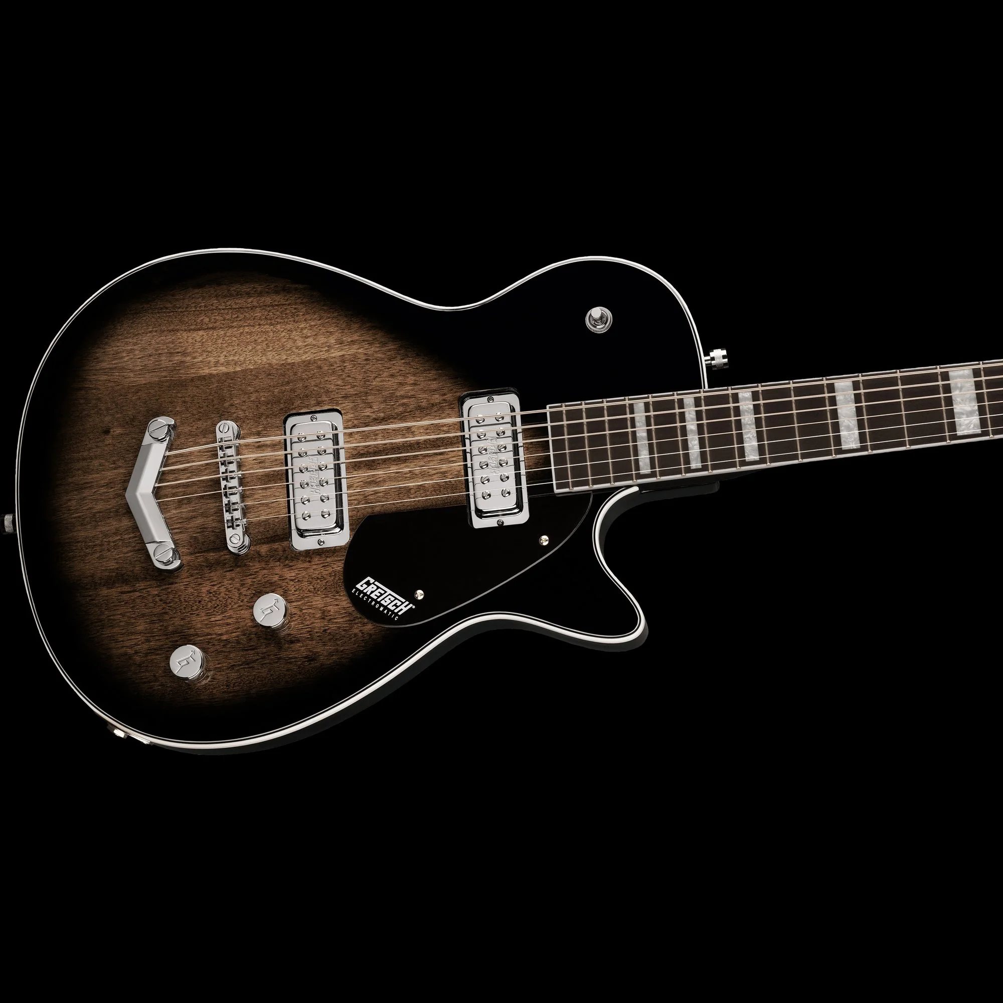 Gretsch G5260 Electromatic Jet Baritone with V-Stoptail Bristol Fog Electric Guitar - Image 4