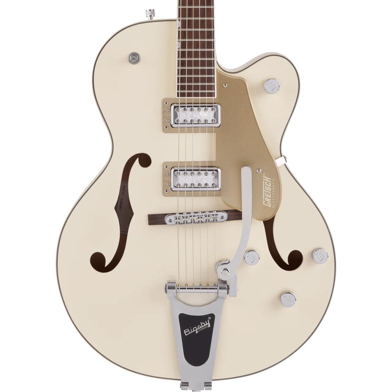 Gretsch G5410T Limited Edition Electromatic Tri-Five Hollow Body with Bigsby Two-Tone Vintage White/Casino Gold