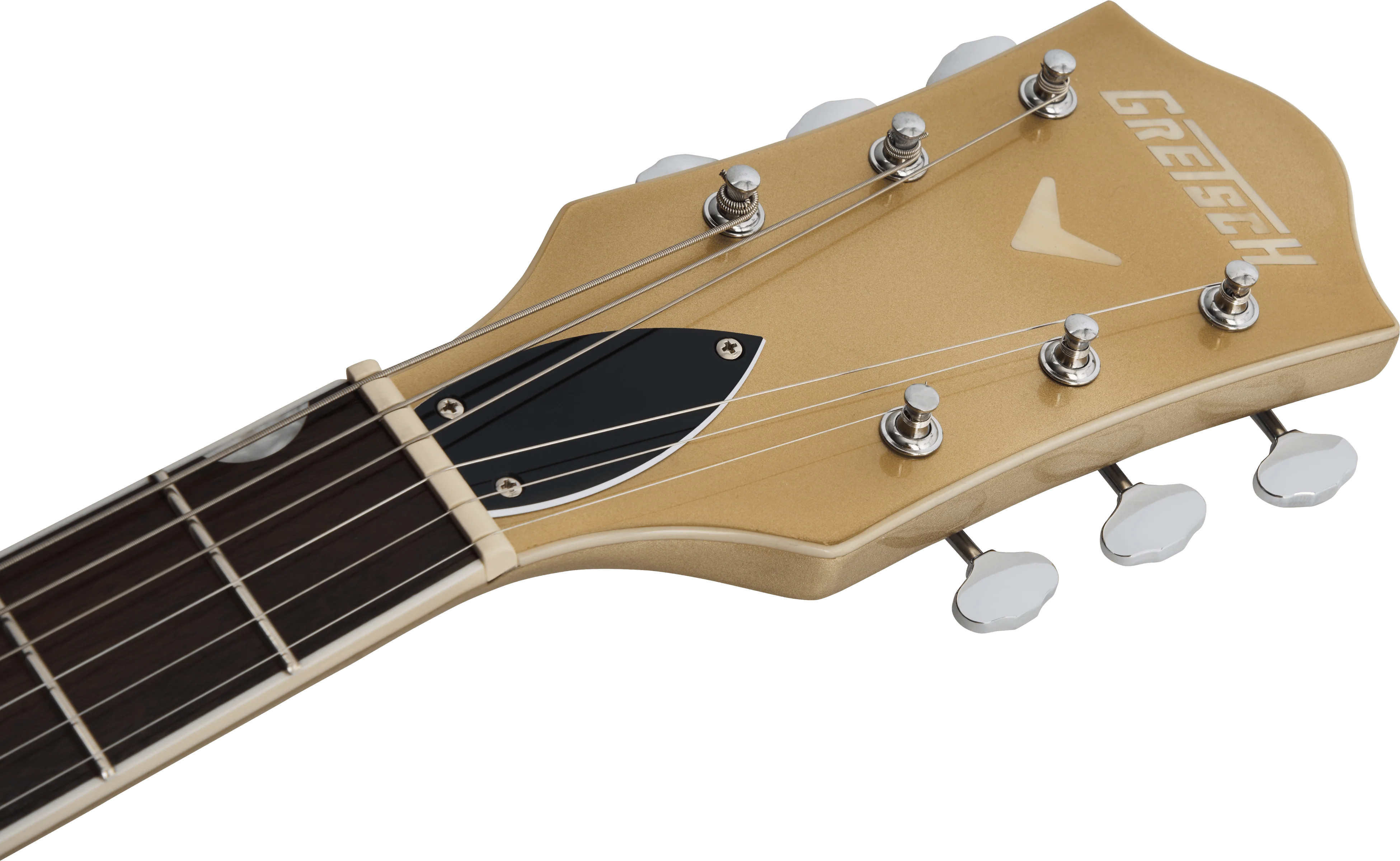 Gretsch G5410T Limited Edition Electromatic Tri-Five Hollow Body with Bigsby Two-Tone Vintage White/Casino Gold - Image 8