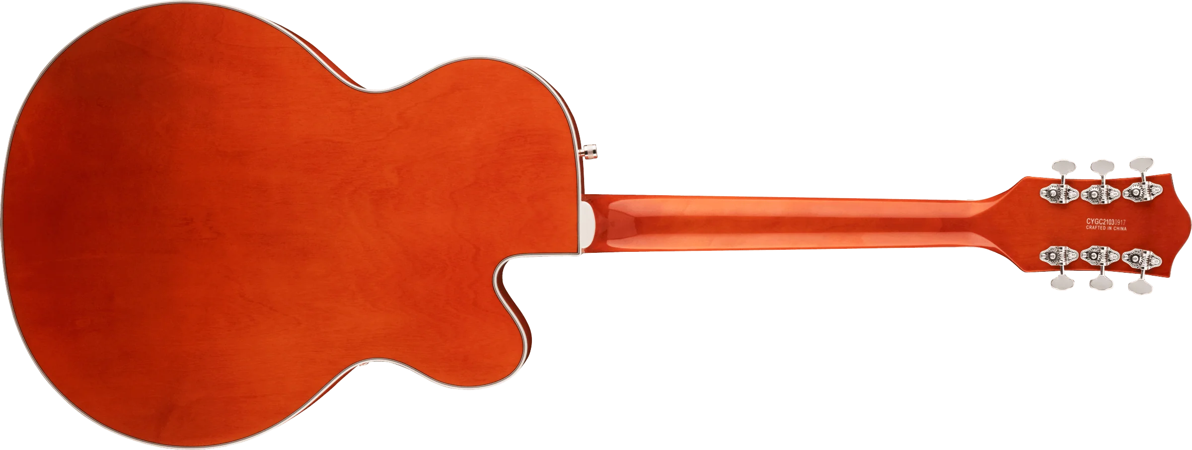 Gretsch G5420LH Electromatic Classic Hollow Body Single-Cut Left-Handed Orange Stain Electric Guitar - Image 5