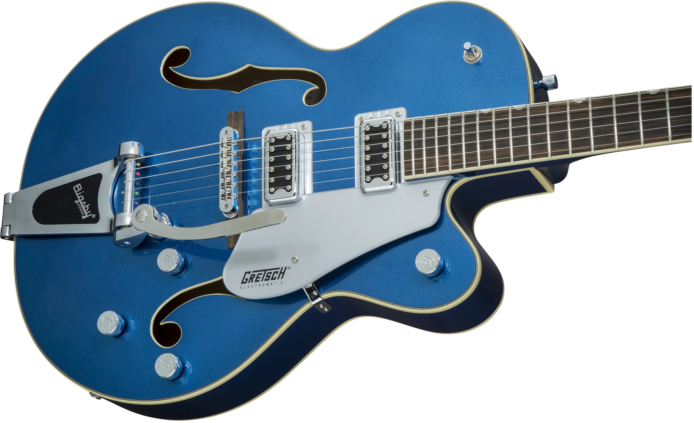 Gretsch G5420T Electromatic Bigsby Rosewood Fingerboard Fairlane Blue - Image 3
