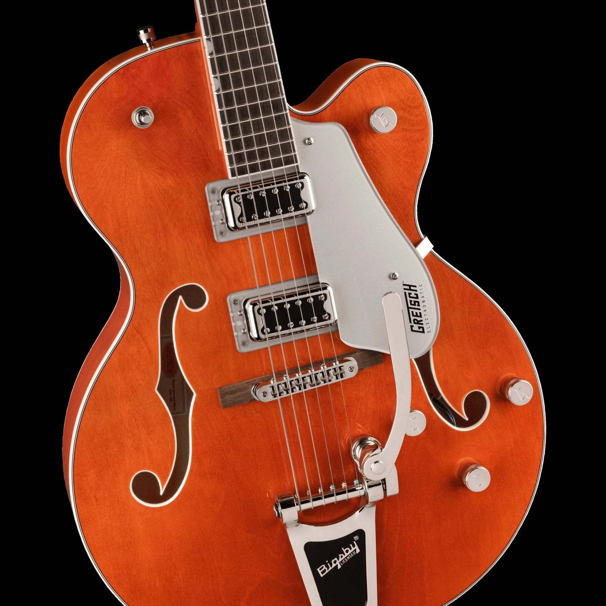 Gretsch G5420T Electromatic Classic Hollow Body Single-Cut with Bigsby Orange Stain - Serial # CYGC23071199 - Demo - Image 3