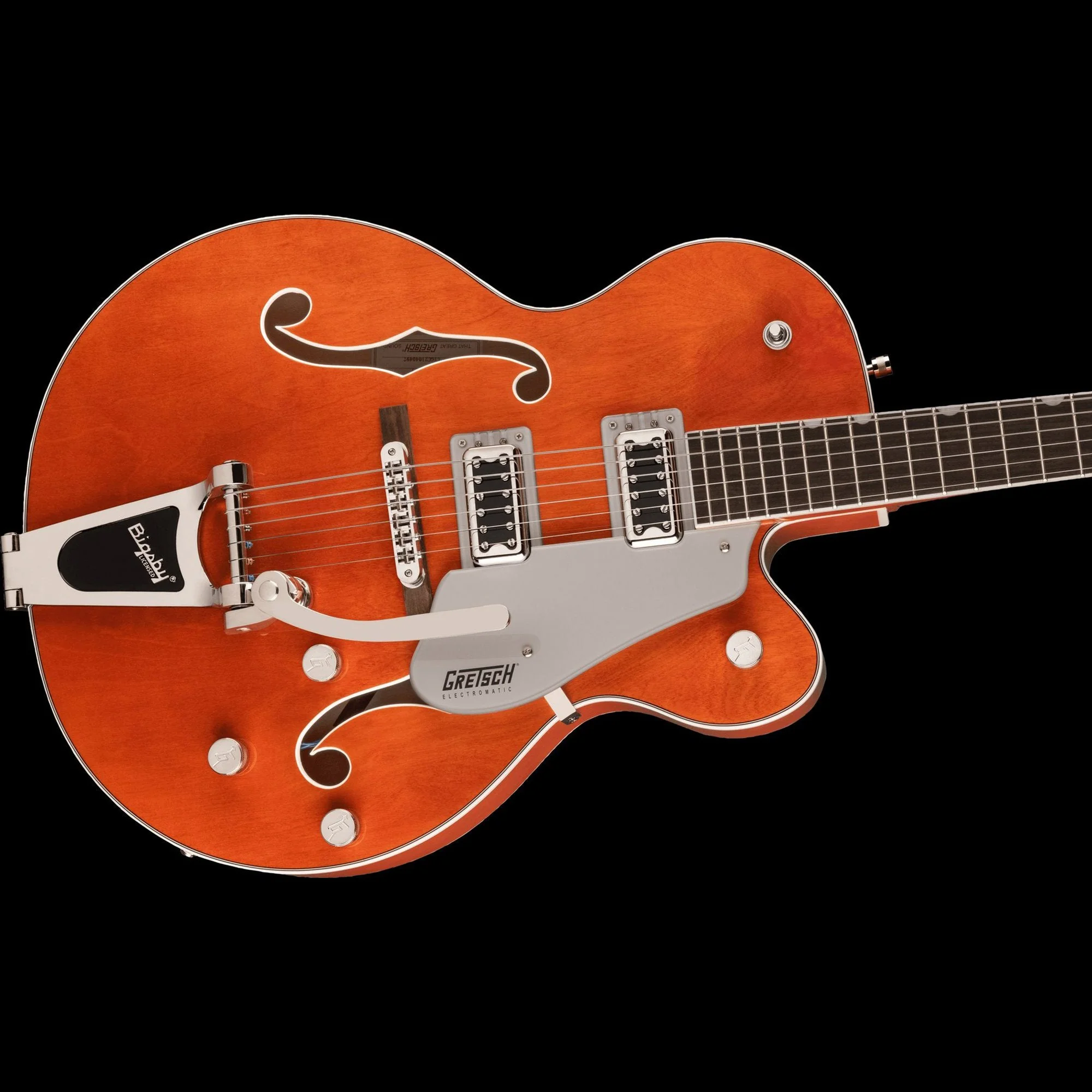 Gretsch G5420T Electromatic Classic Hollow Body Single-Cut with Bigsby Orange Stain - Serial # CYGC23071199 - Demo - Image 4