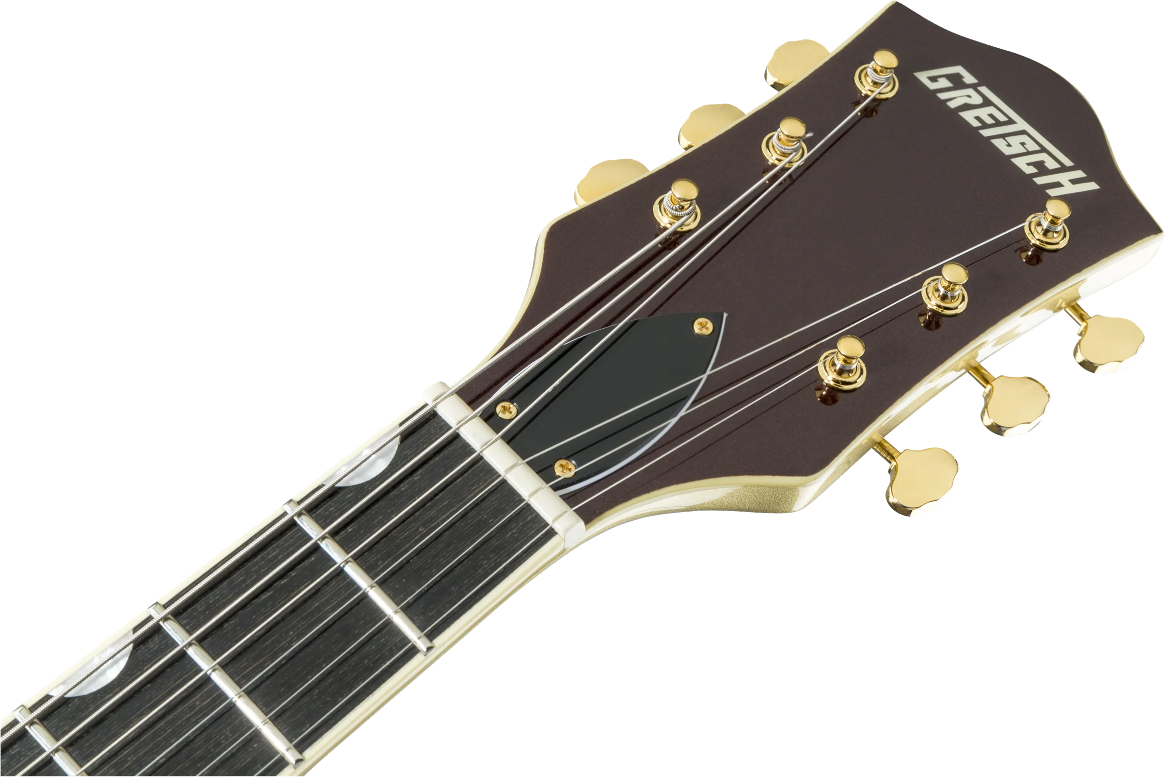 DISC - Gretsch G5420TG Electromatic 135th Anniversary Limited Edition Hollow Body Single-Cut with Bigsby Two-Tone Dark Cherry Metallic/Casino Gold - Image 8