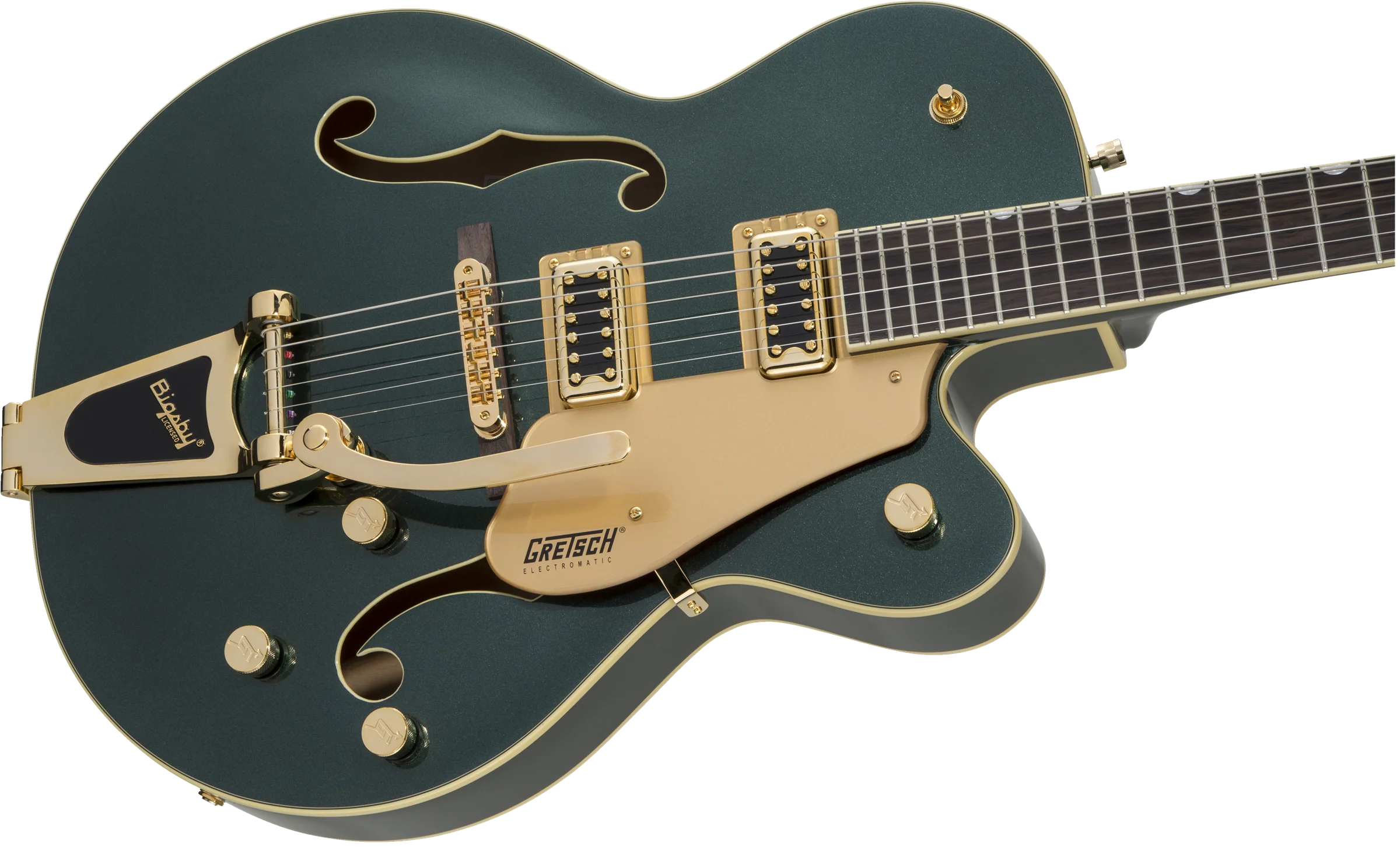 DISC - Gretsch G5420TG Limited Edition Electromatic Hollow Body Cadillac Green w/ Bigsby - Image 5