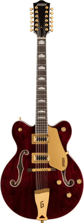 Gretsch G5422G-12 Electromatic Classic Hollow Body Double-Cut 12-String Walnut Stain Electric Guitar - Image 2