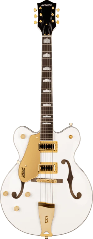 Gretsch G5422GLH Electromatic Classic Hollow Body Double-Cut Left-Handed Snowcrest White - Image 2