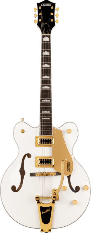 Gretsch G5422TG Electromatic Classic Hollow Body Double-Cut with Bigsby Snowcrest White - Image 2