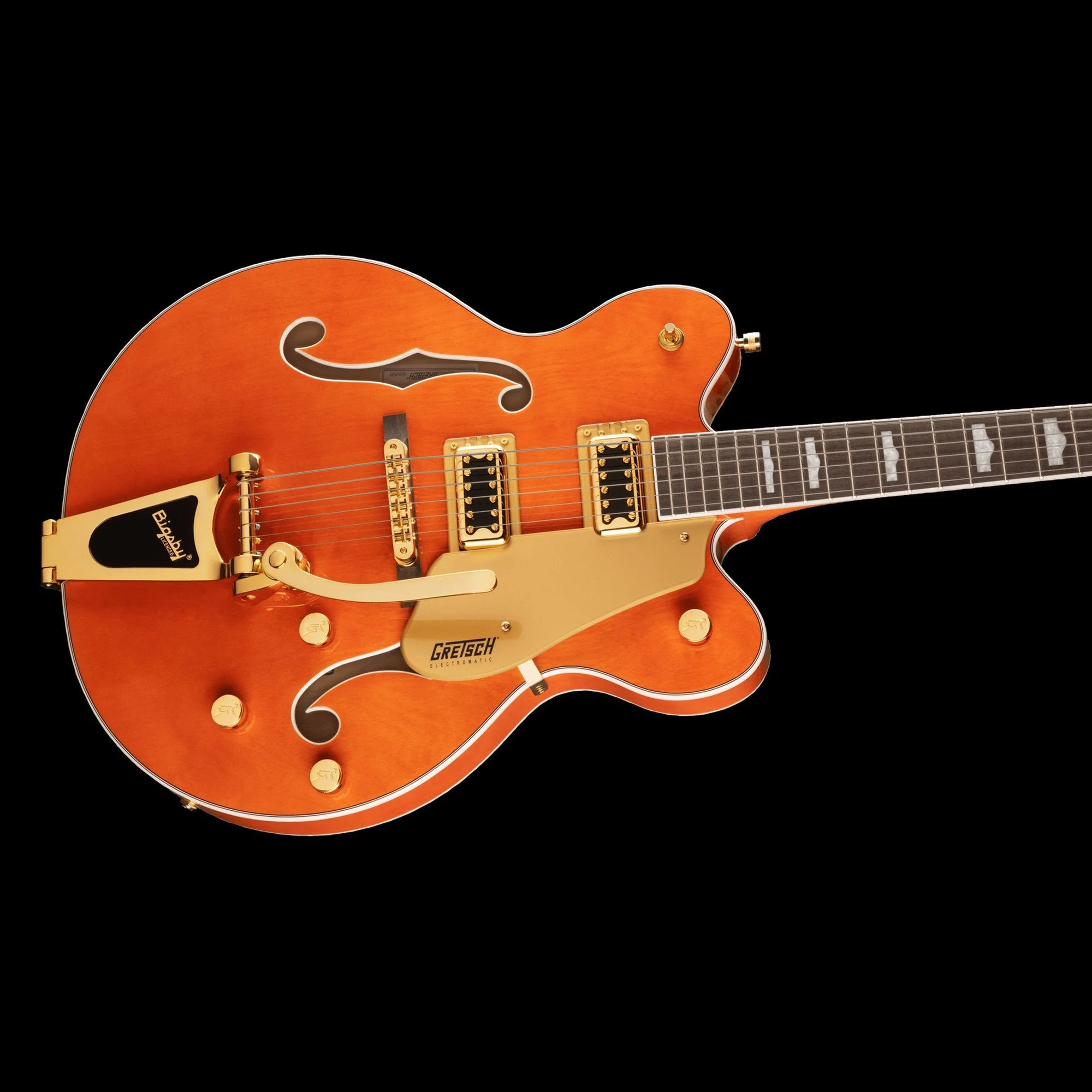 Gretsch G5422TG Electromatic Classic Hollow Body Double-Cut with Bigsby Orange Stain - Image 4