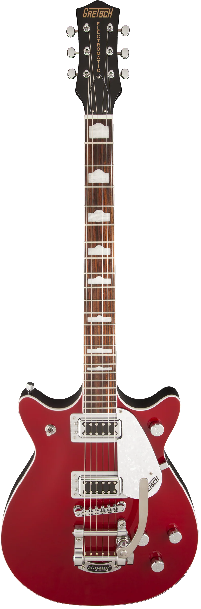 DISC - Gretsch G5441T Electromatic Double Jet with Bigsby - Firebird Red - Image 2