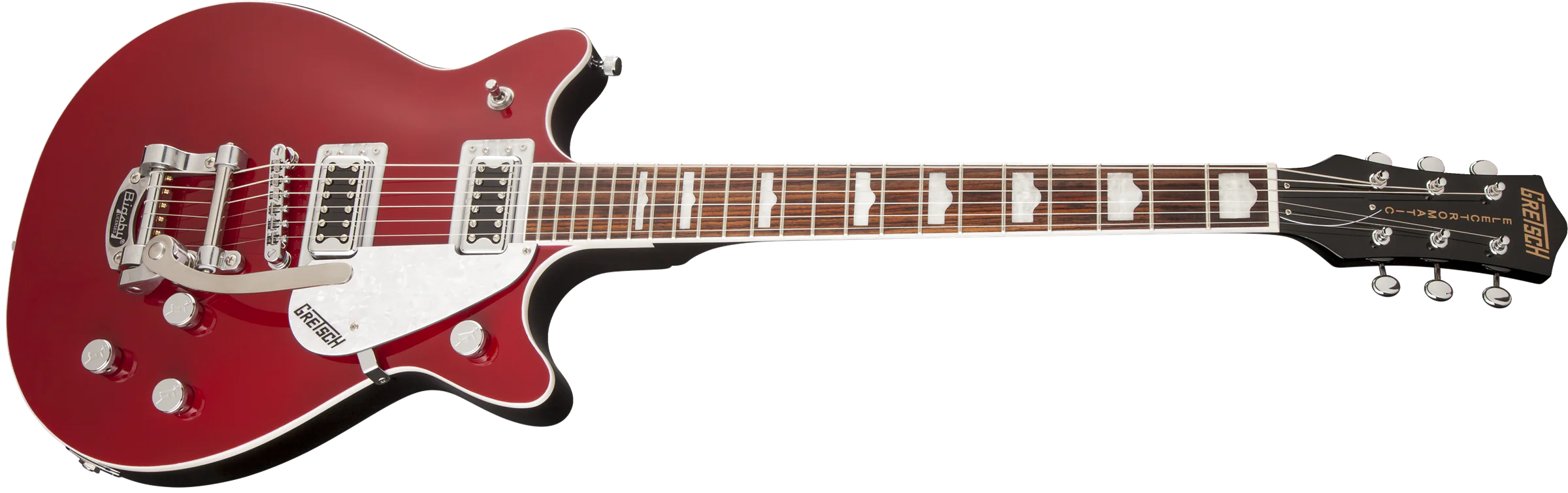 DISC - Gretsch G5441T Electromatic Double Jet with Bigsby - Firebird Red - Image 4