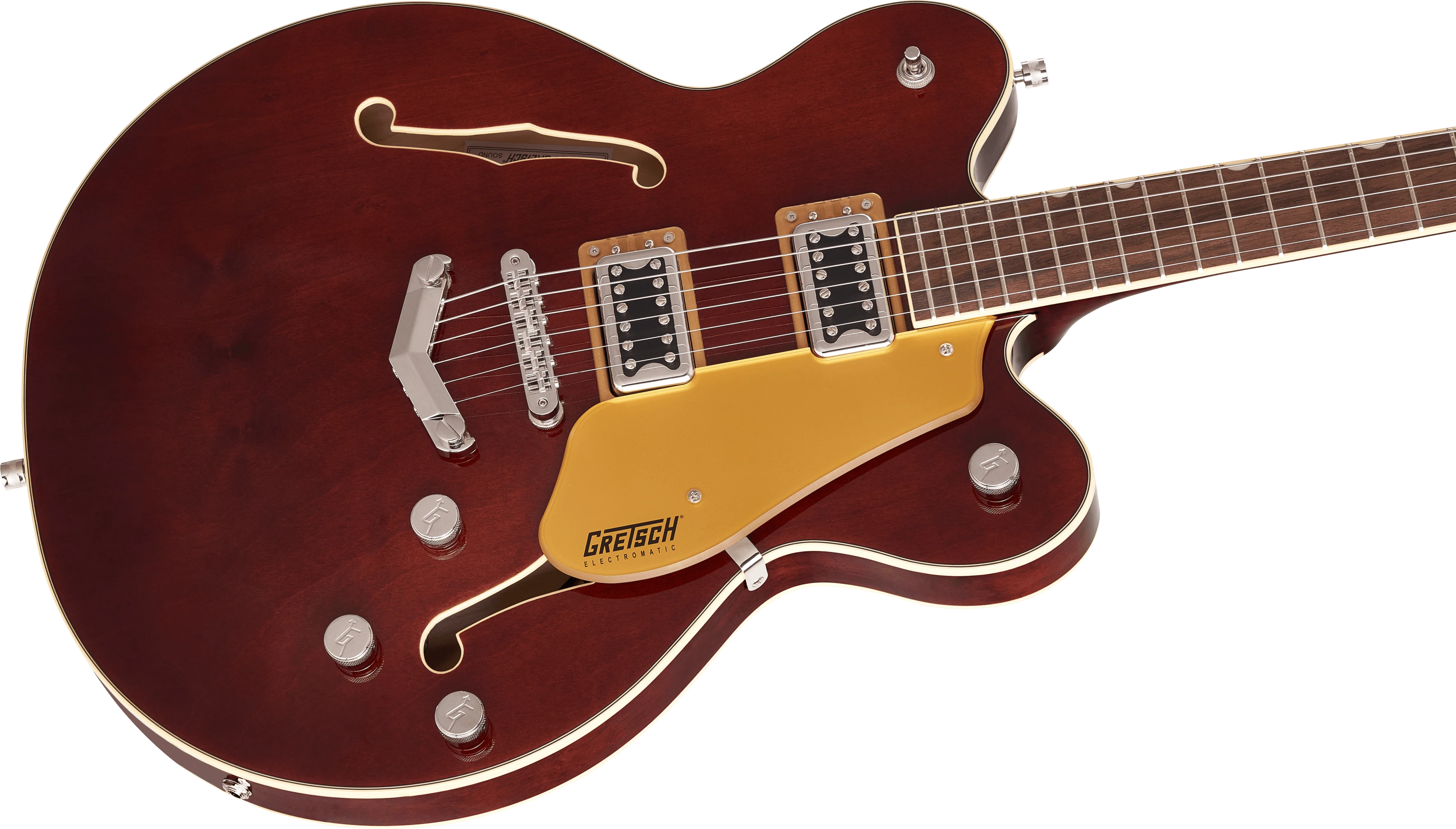 Gretsch G5622 Electromatic Center Block Double-Cut with V-Stoptail Aged Walnut Electric Guitar - Image 5