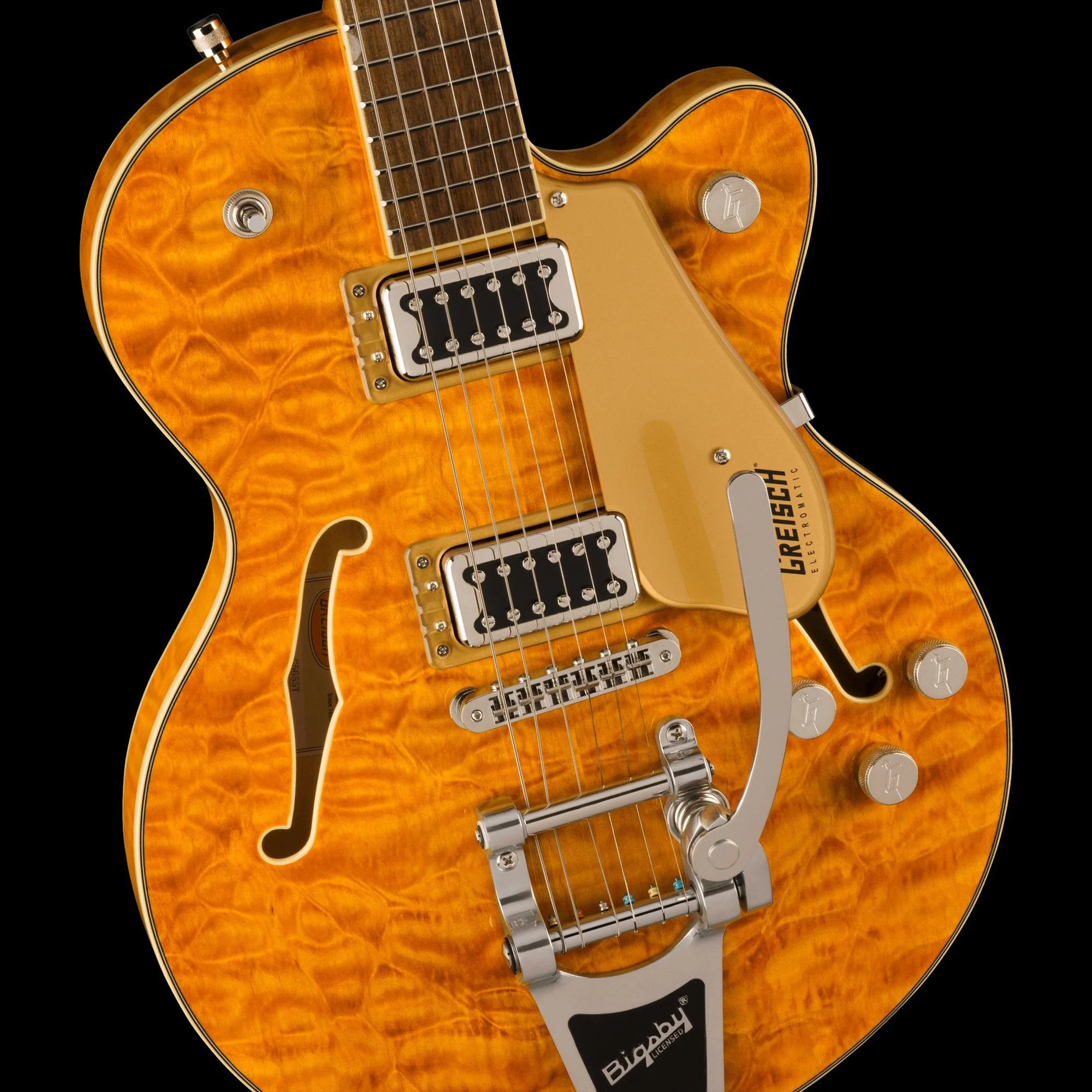 Gretsch G5655T-QM Electromatic Center Block Jr. Single-Cut Quilted Maple Speyside - Image 3