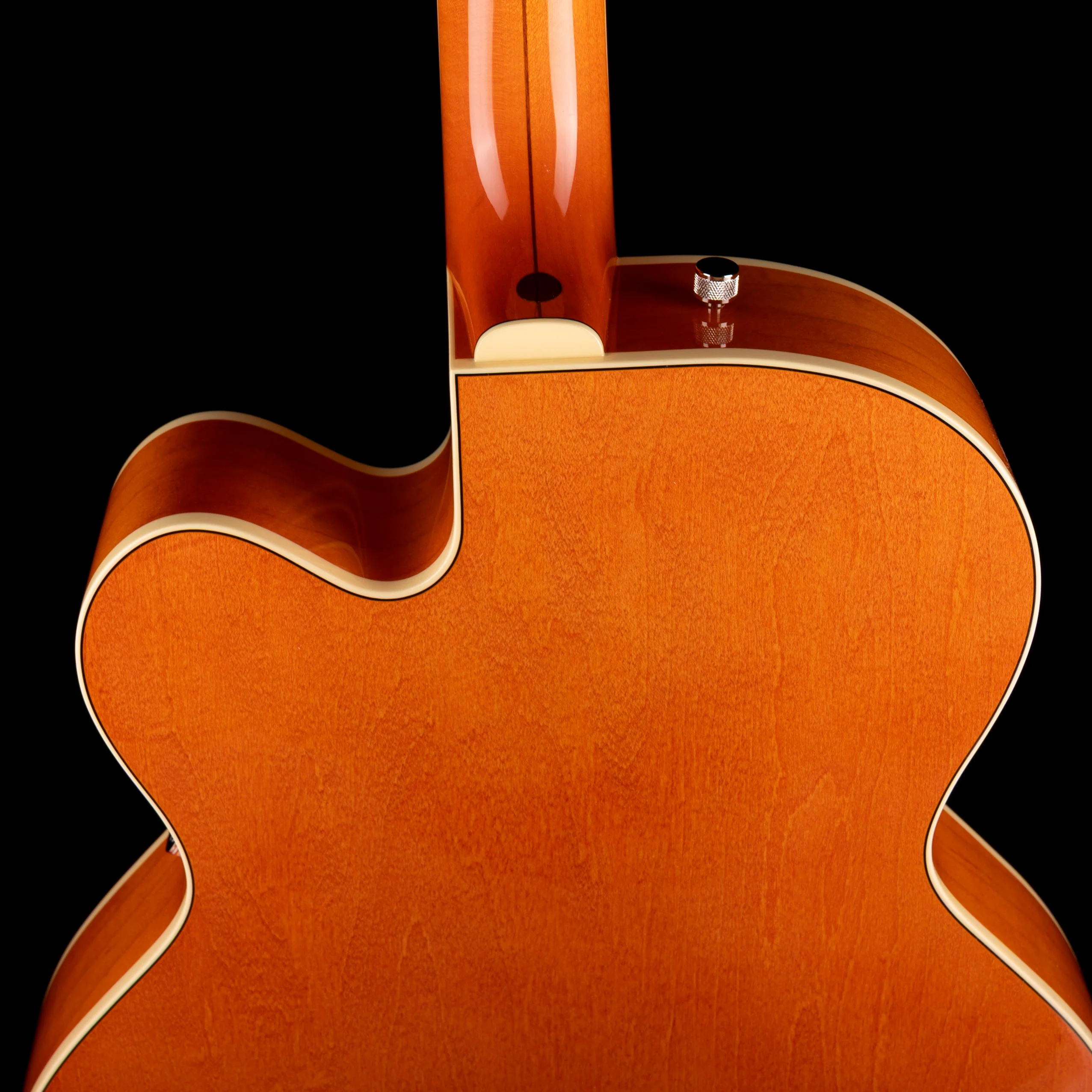 Gretsch G6120T-59 Vintage Select '59 Chet Atkins Hollow Body Lacquer Vintage Orange Stain with Case - Image 11