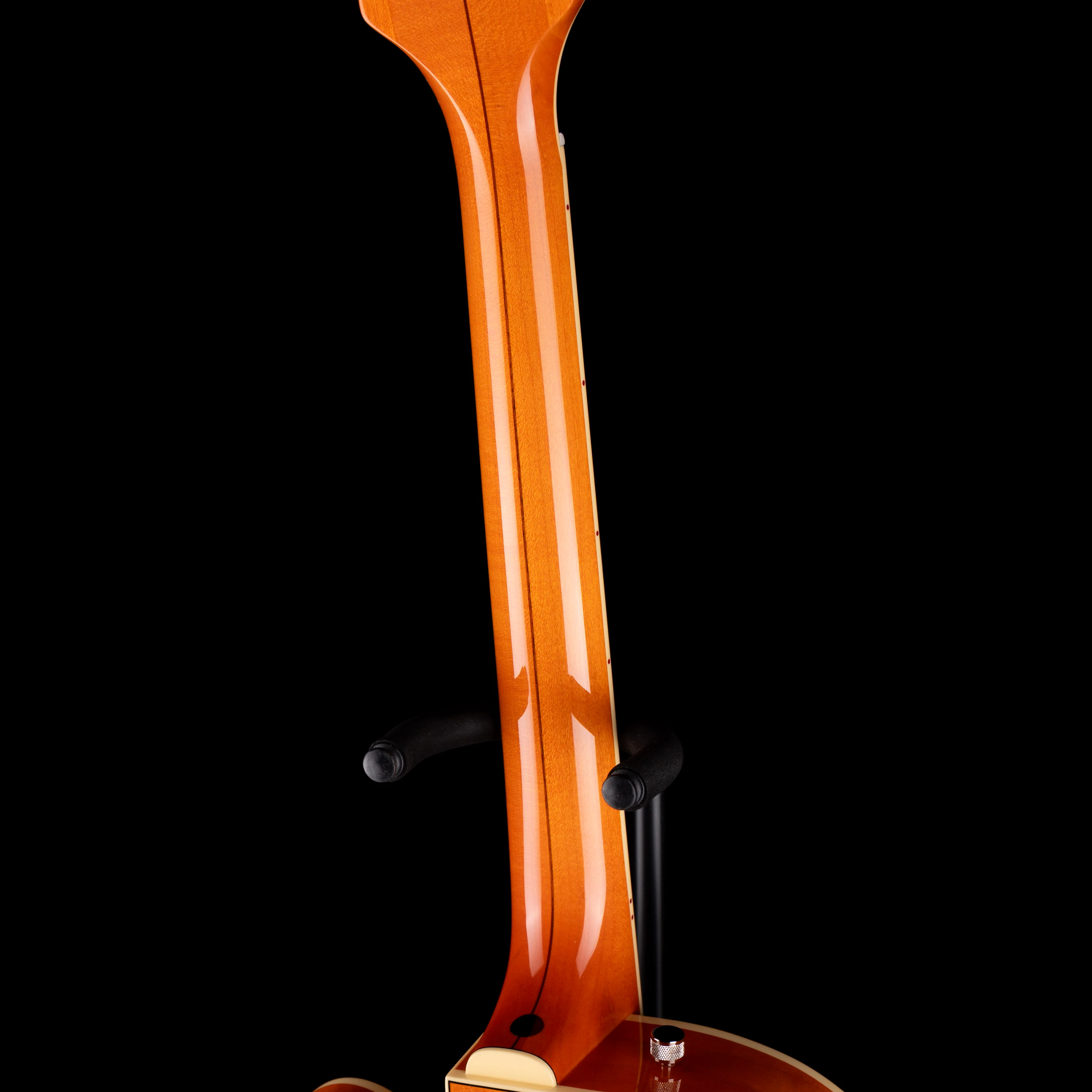 Gretsch G6120T-59 Vintage Select '59 Chet Atkins Hollow Body Lacquer Vintage Orange Stain with Case - Image 12