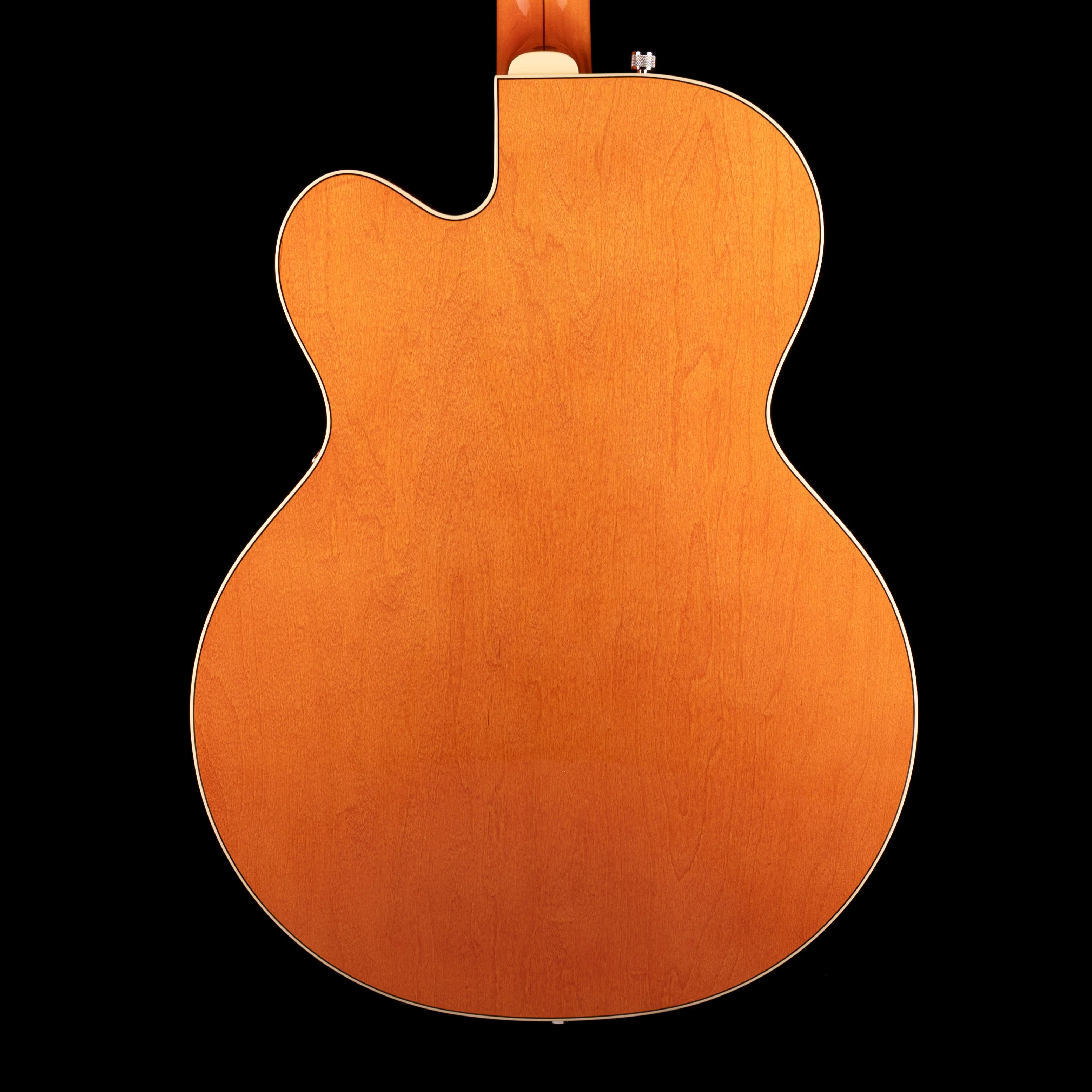 Gretsch G6120T-59 Vintage Select '59 Chet Atkins Hollow Body Lacquer Vintage Orange Stain with Case - Image 9