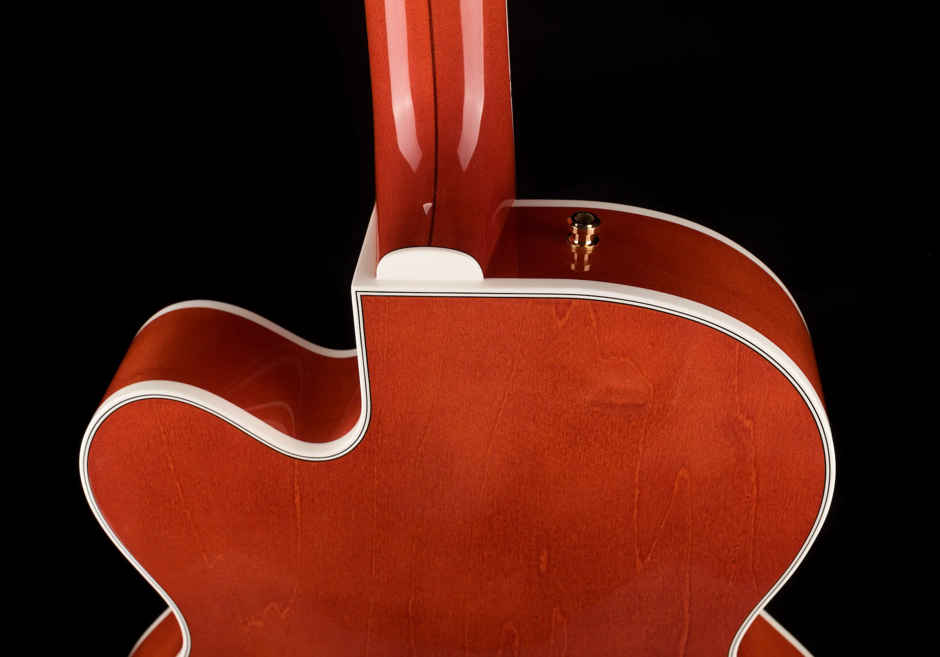 Gretsch G6120TG Players Edition Nashville Hollow Body with Bigsby Orange Stain with Case - Image 16