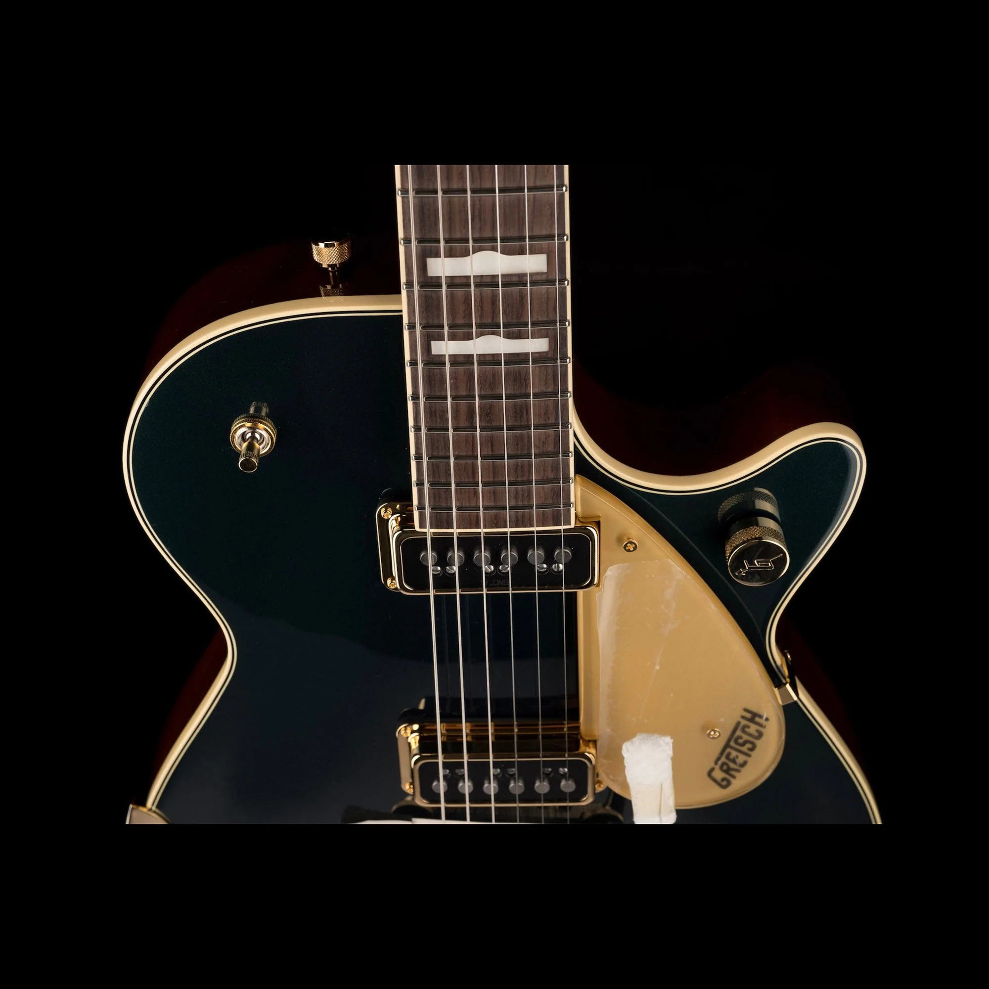 Gretsch G6128T-57 Vintage Select ’57 Duo Jet With Bigsby TV Jones Cadillac Green - Serial # JT22093743 - Demo - Image 3