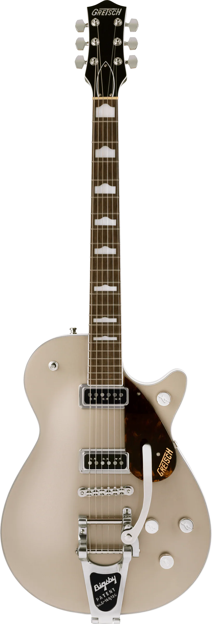 Gretsch G6128T Players Edition Jet DS With Bigsby Sahara Metallic With Case - Image 2