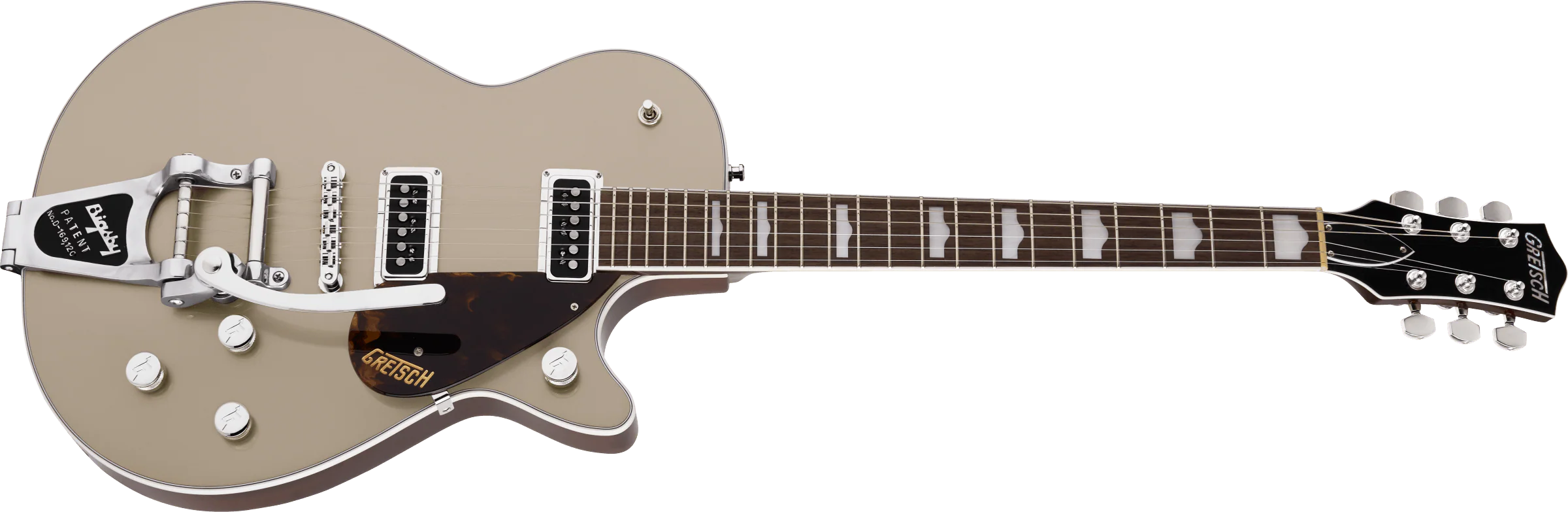 Gretsch G6128T Players Edition Jet DS With Bigsby Sahara Metallic With Case - Image 5