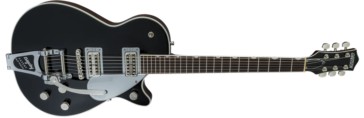 Gretsch G6128T Player's Edition Jet FT With Bigsby - Black With Case - Image 4