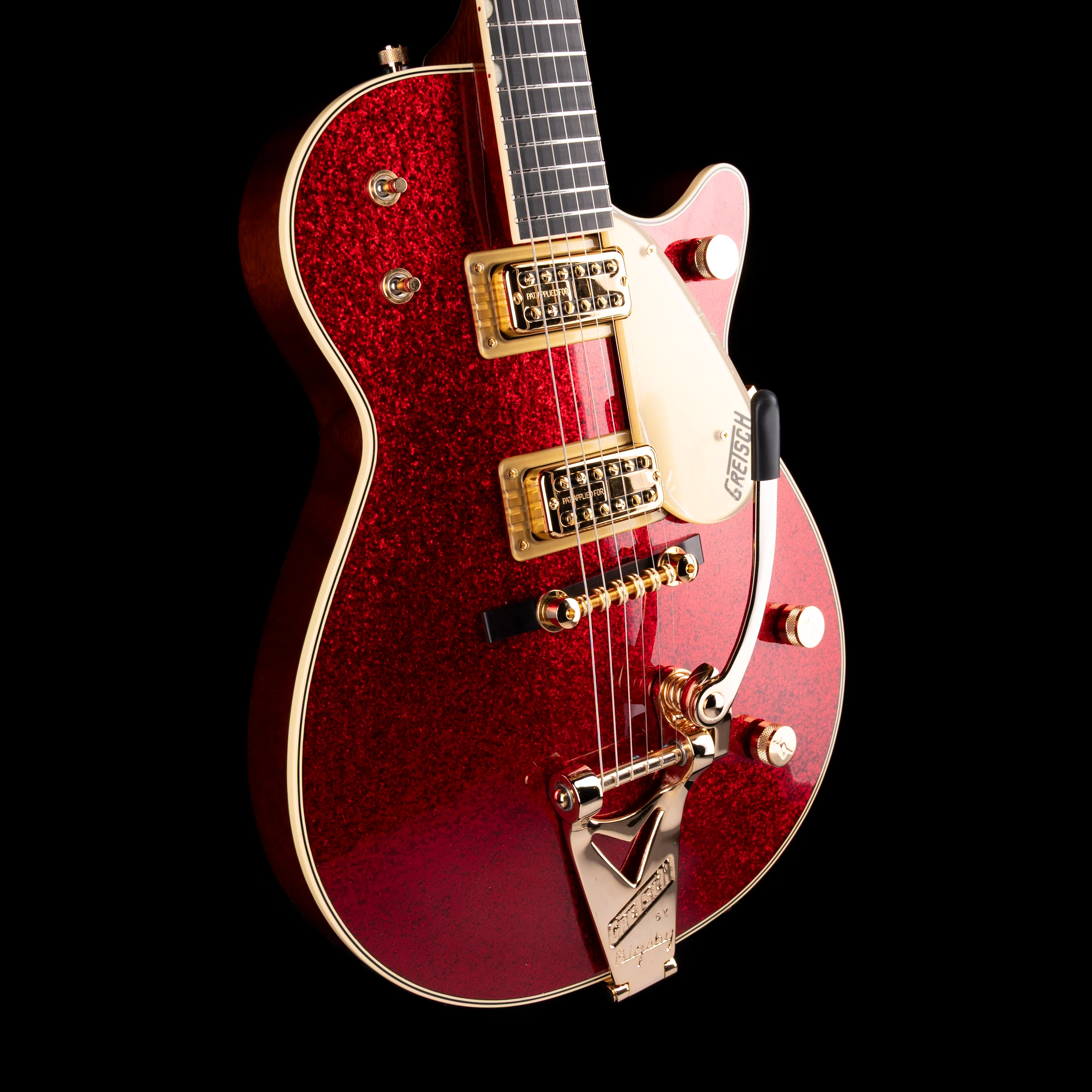 Gretsch G6129TG-59VS Limited Edition Sparkle Jet Red Sparkle With Case - Image 6