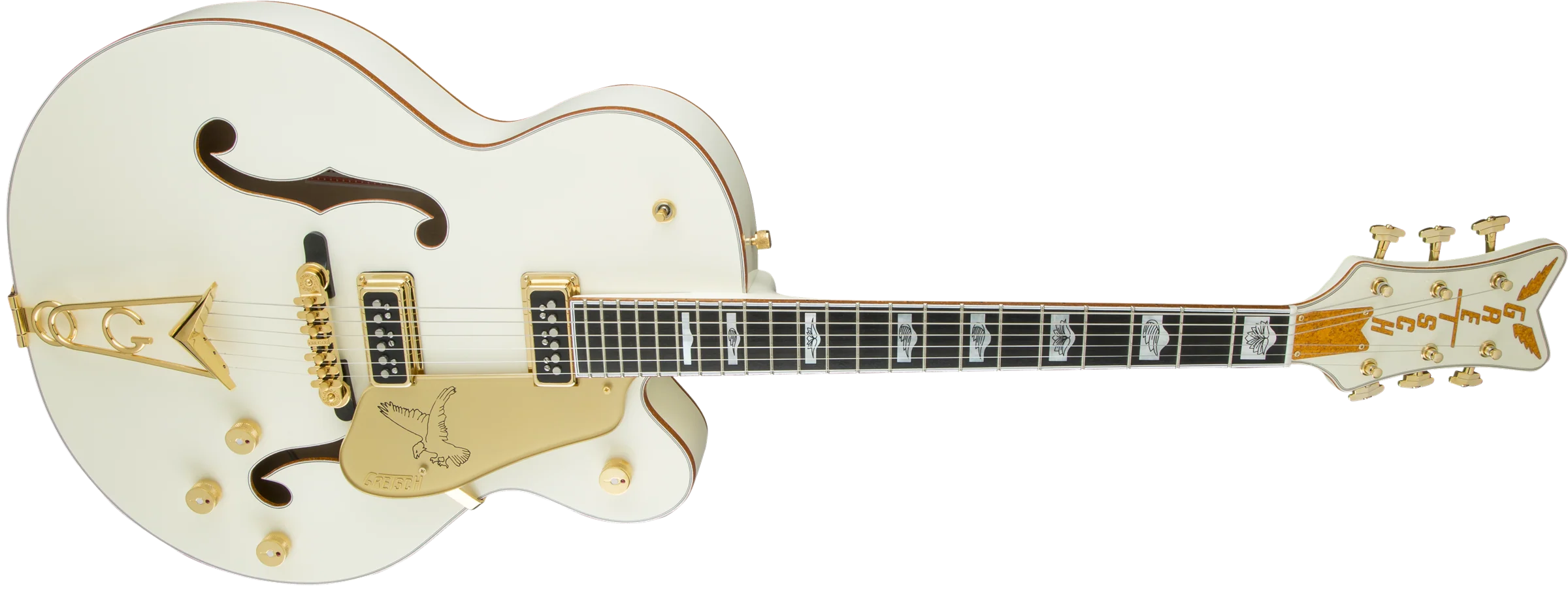 Gretsch G6136-55 Vintage Select Edition '55 Falcon Hollow Body Vintage White Lacquer - Image 3