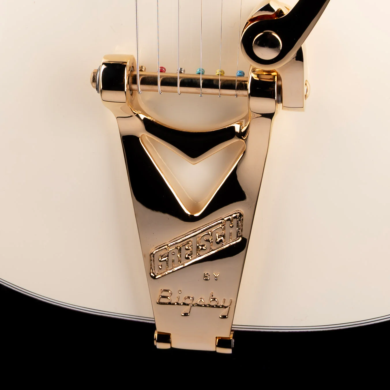 Gretsch G6136T-59 Vintage Select '59 White Falcon Lacquer Vintage White with Case - Image 5