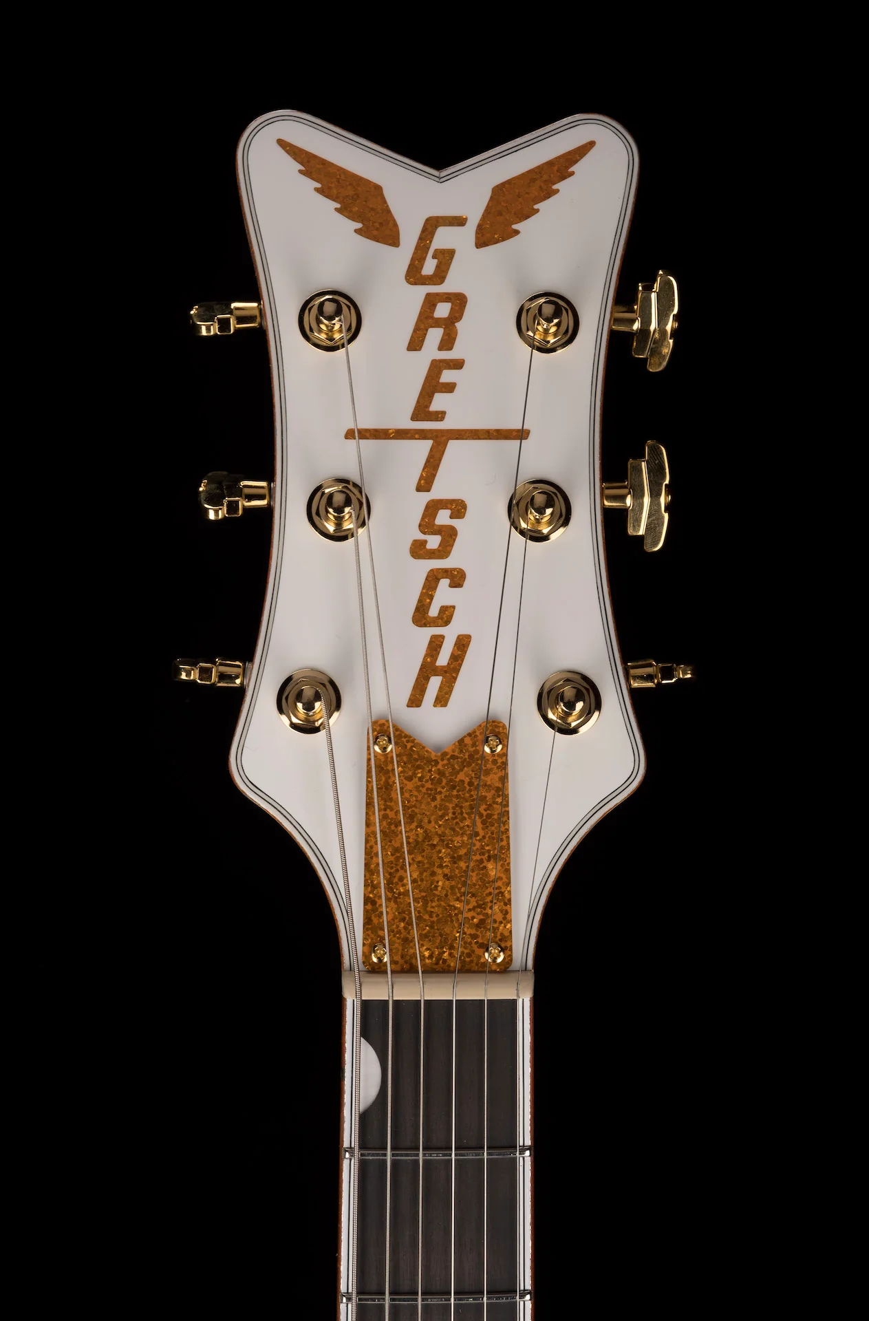 Gretsch G6136TG Players Edition Falcon Hollow Body White With Case - Image 17