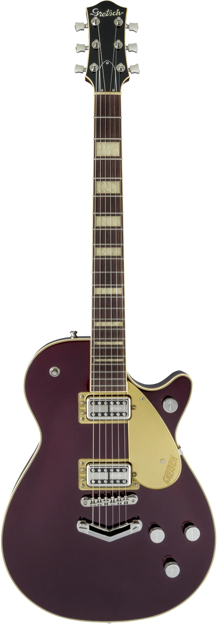Gretsch G6228 Players Edition Jet BT V-Stoptail Rosewood Fingerboard Dark Cherry Metallic - Image 2