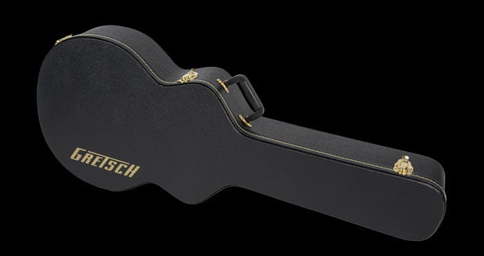 Gretsch G6241FT 16" Hollow Body Flat Top Hardshell Case - Black - Image 6