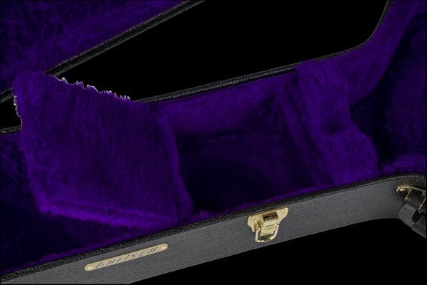 Gretsch G6302 Extra Long Jumbo (12 String) Flat Top Case, black - Image 4