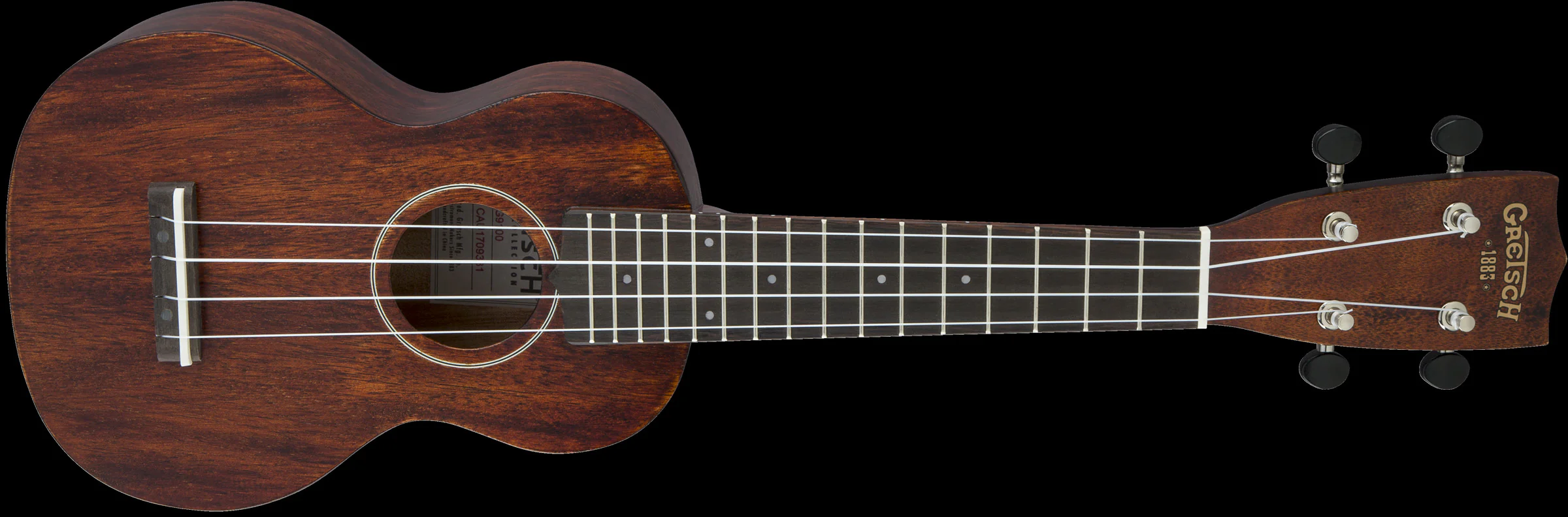Gretsch G9100 Soprano Standard Ukulele - Vintage Mahogany Stain - Image 8