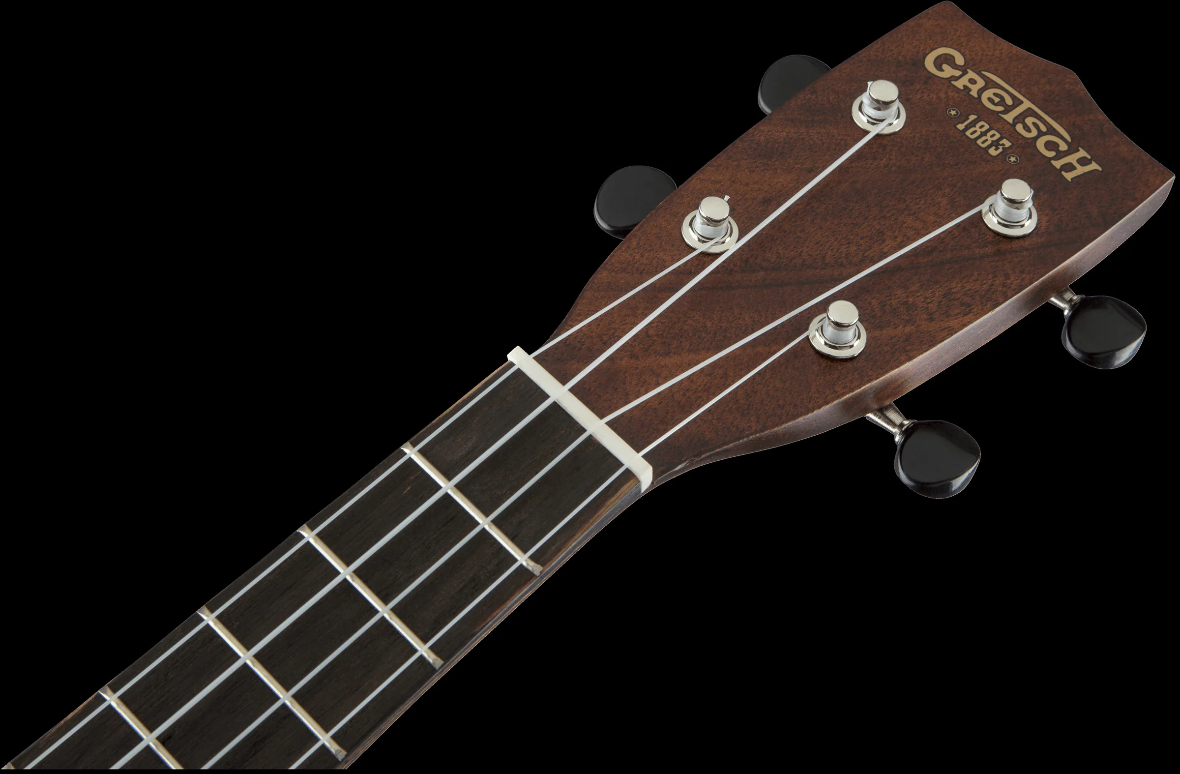 Gretsch G9120 Tenor Standard Ukulele with Gig Bag Ovangkol Fingerboard Vintage Mahogany Stain - Image 9