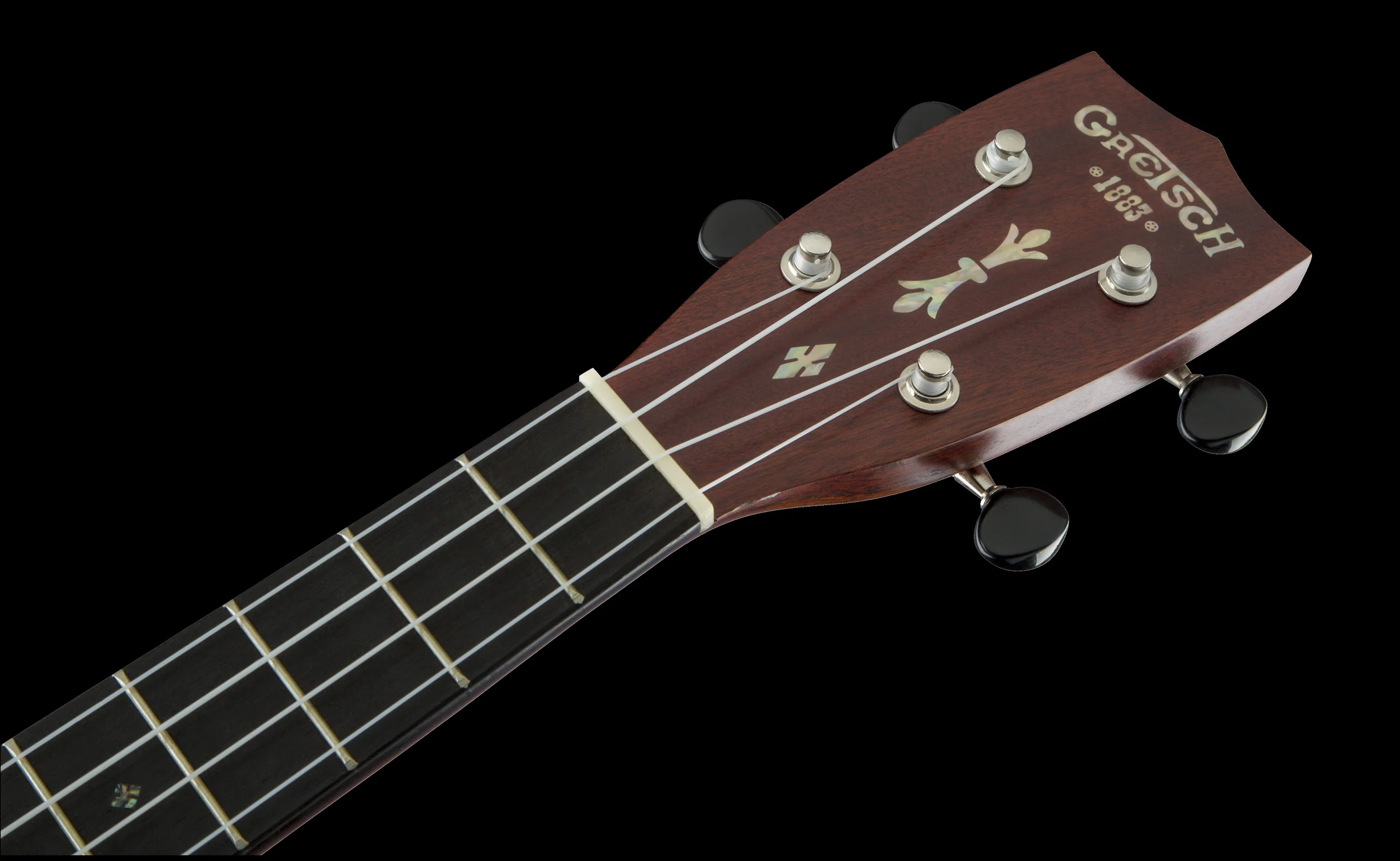 Gretsch G9121 A.C.E. Tenor Acoustic-Electric Ukulele Honey Mahogany Stain with Gig Bag - Image 10